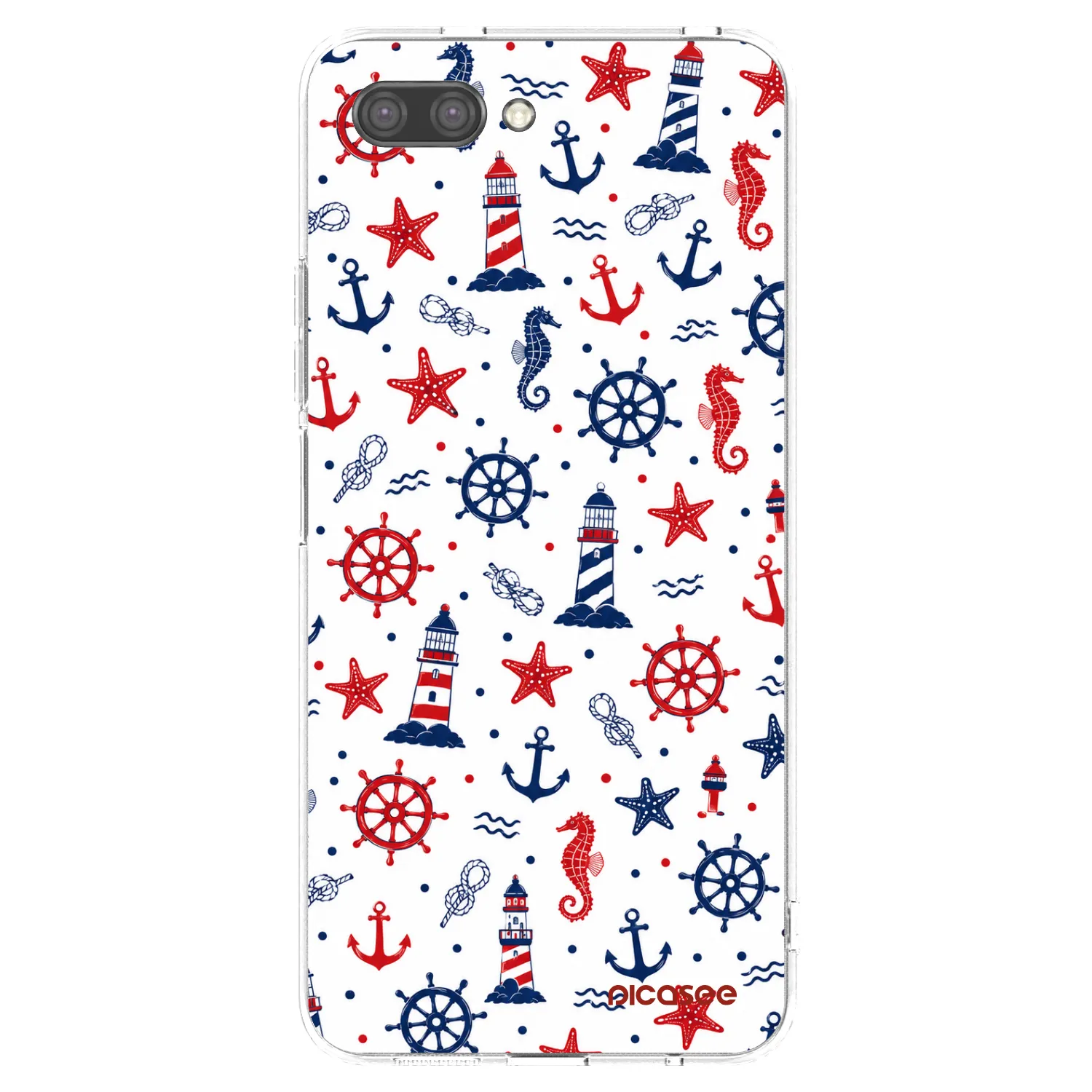 Picasee silikónový prehľadný obal pre Honor 10 - Sailor Vibes