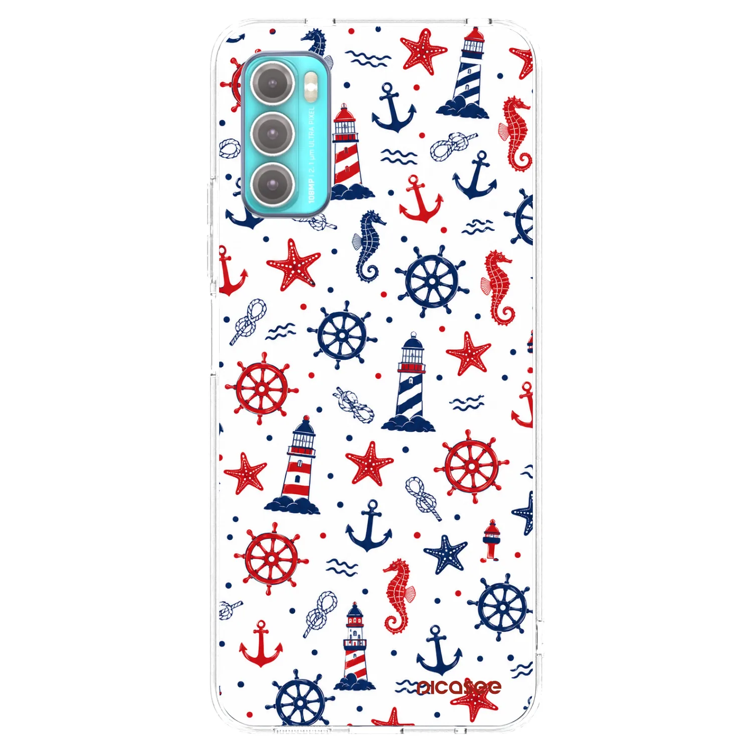 Picasee silikónový prehľadný obal pre Motorola Moto G60 - Sailor Vibes