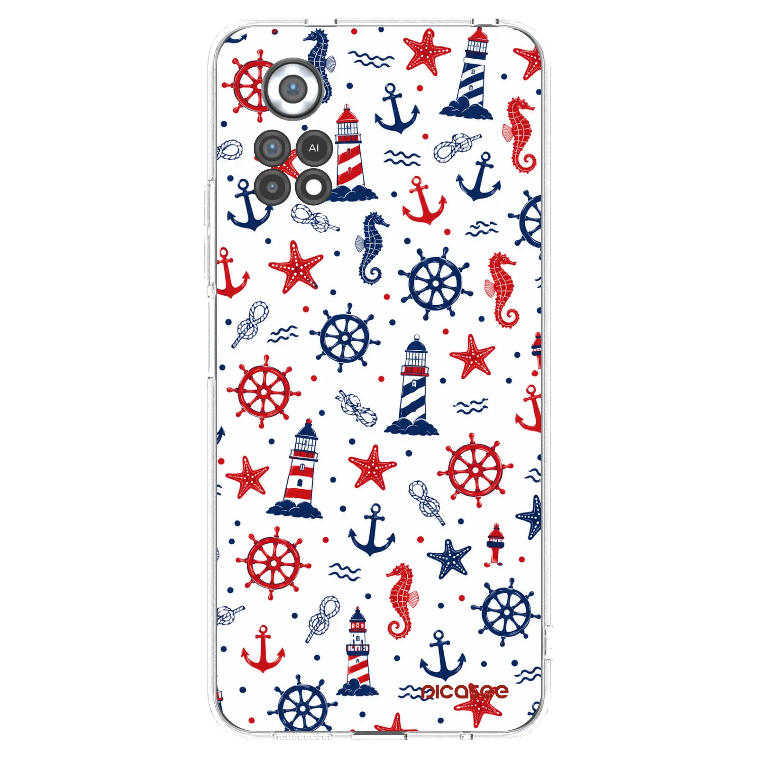 Picasee silikónový prehľadný obal pre Xiaomi Poco X4 Pro 5G - Sailor Vibes