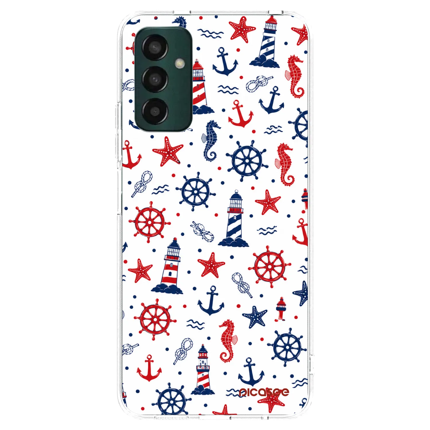 Picasee silikónový prehľadný obal pre Samsung Galaxy M13 M135F - Sailor Vibes