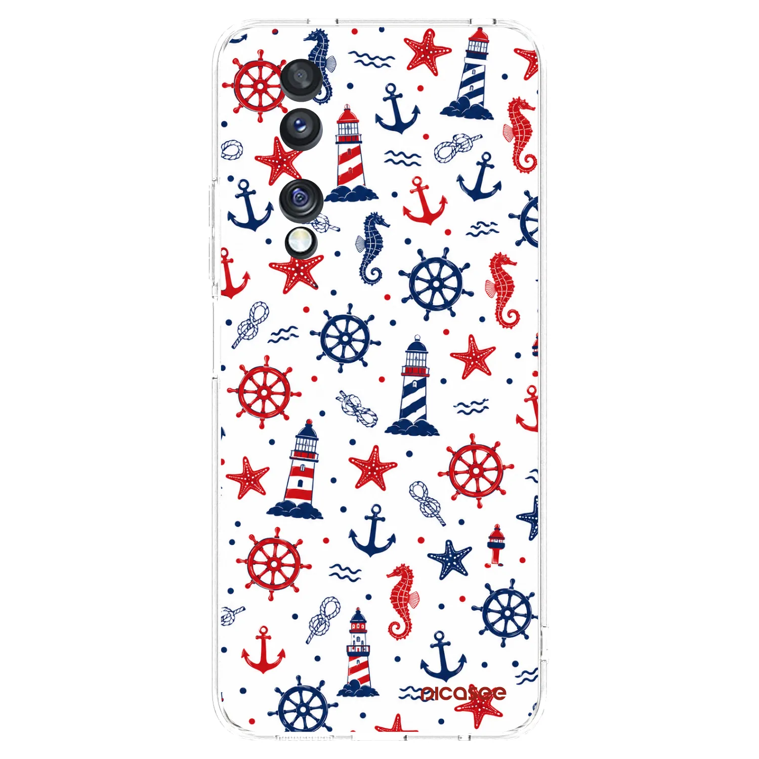 Picasee silikónový prehľadný obal pre Honor 70 - Sailor Vibes