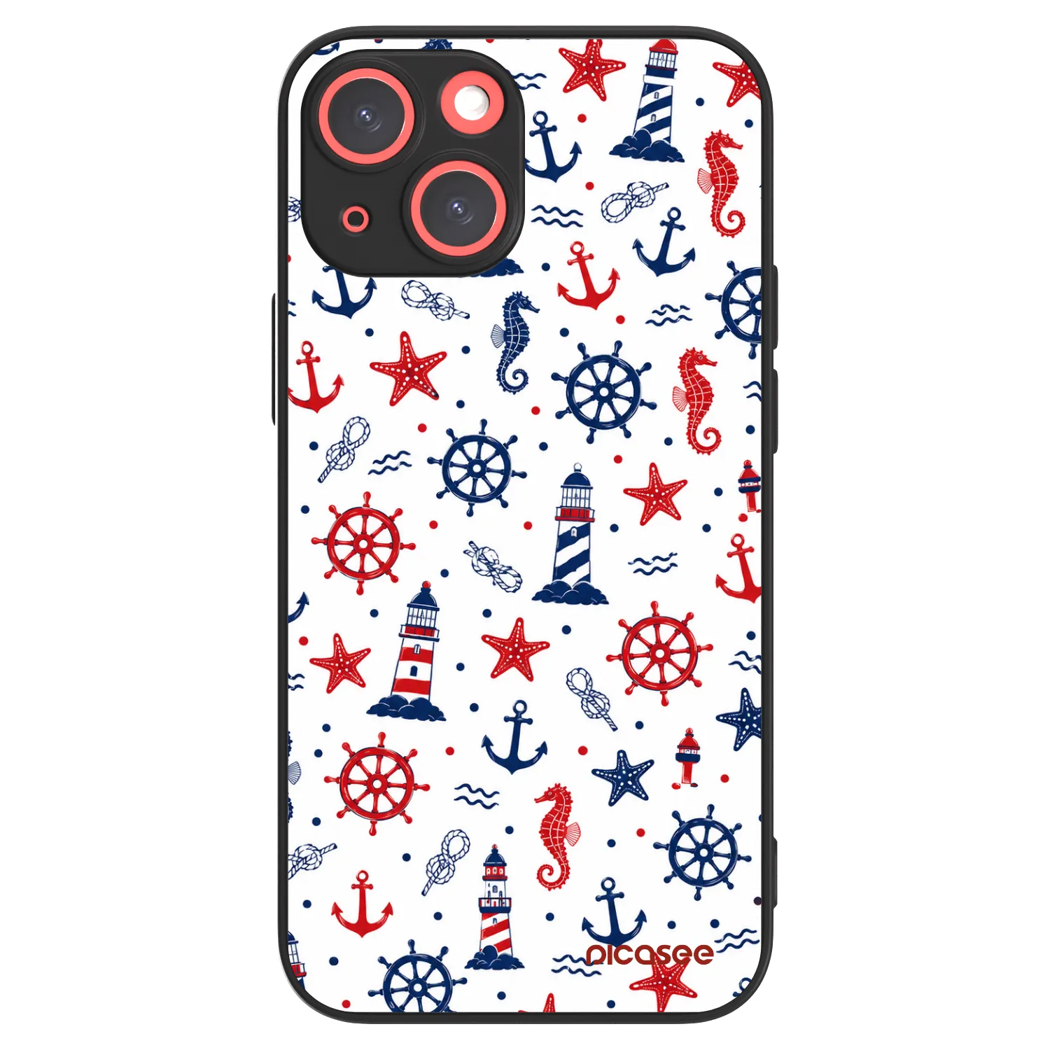 Picasee ULTIMATE CASE MagSafe pro Apple iPhone 13 mini - Sailor Vibes