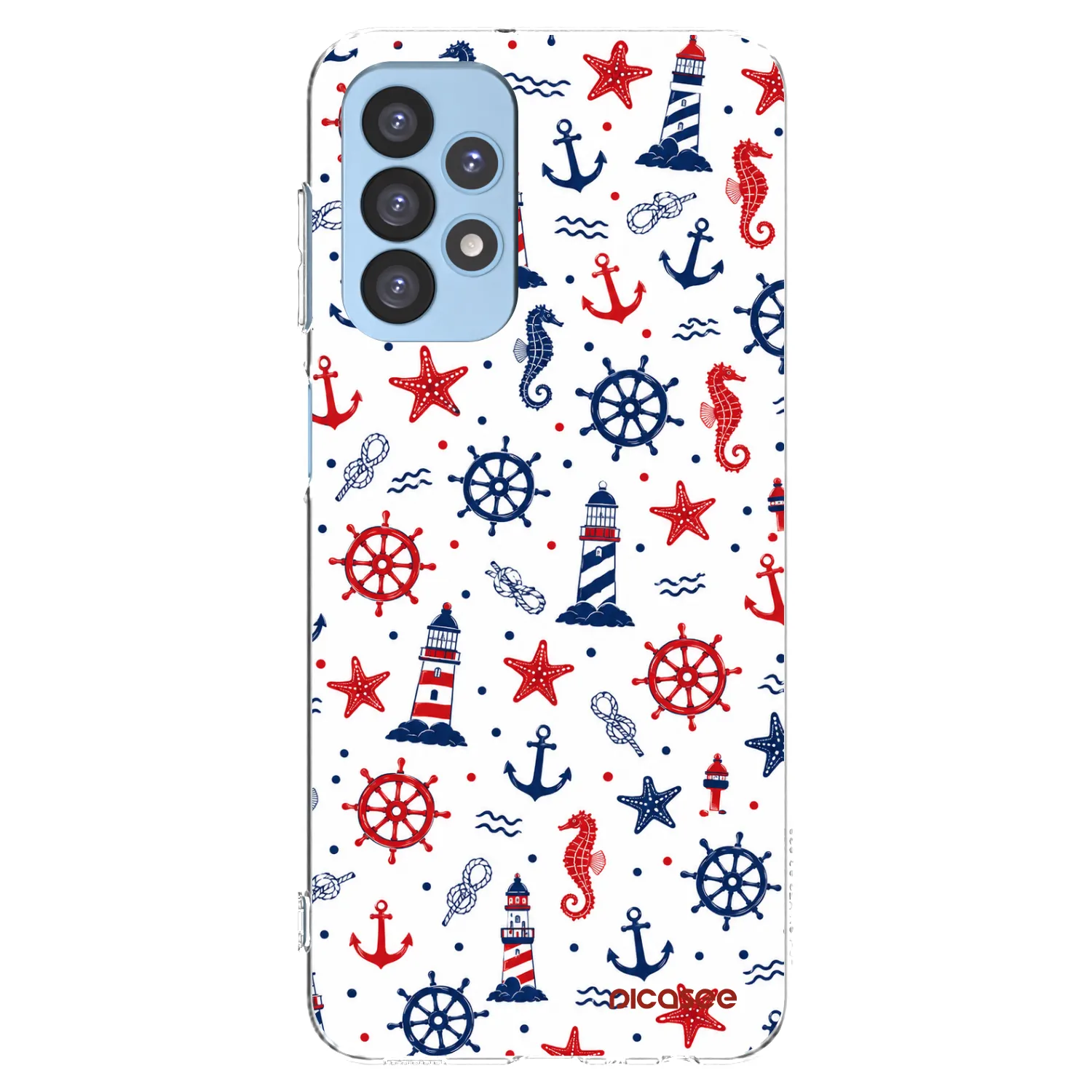 Picasee silikónový prehľadný obal pre Samsung Galaxy A23 A235F 4G - Sailor Vibes