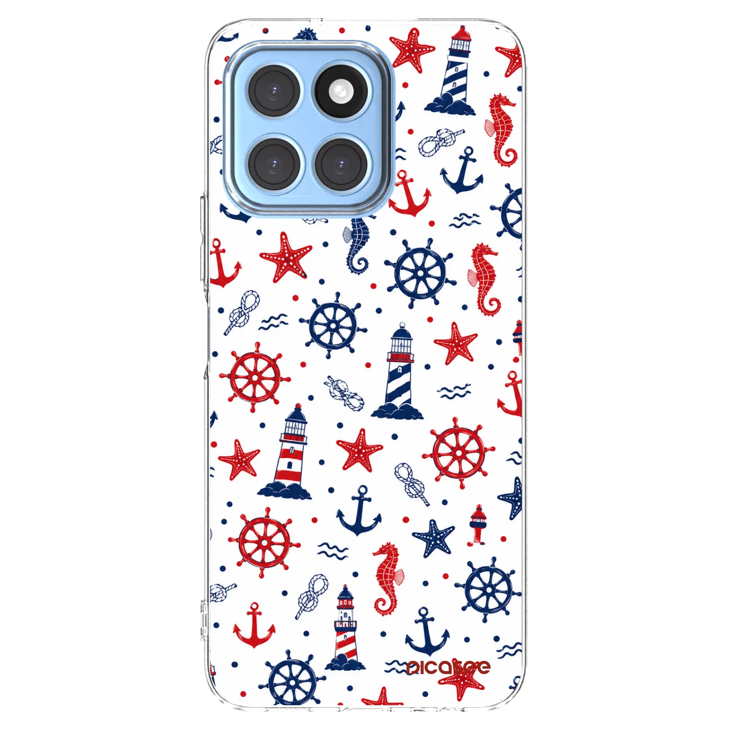 Picasee silikónový prehľadný obal pre Honor X8 5G - Sailor Vibes