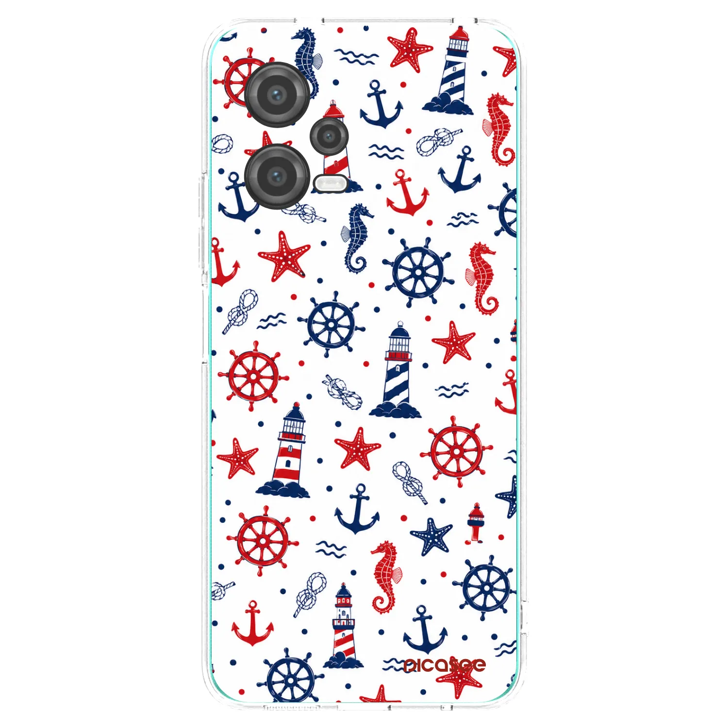 Picasee silikónový prehľadný obal pre Xiaomi Poco X5 - Sailor Vibes