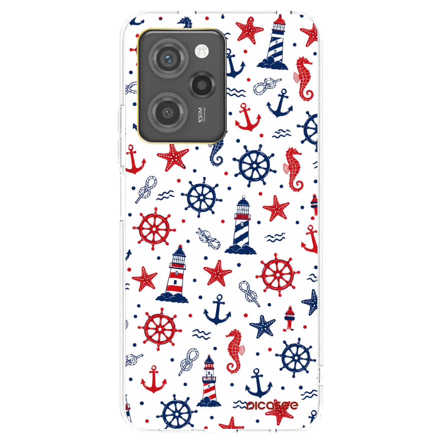 Picasee silikónový prehľadný obal pre Xiaomi Poco X5 Pro - Sailor Vibes