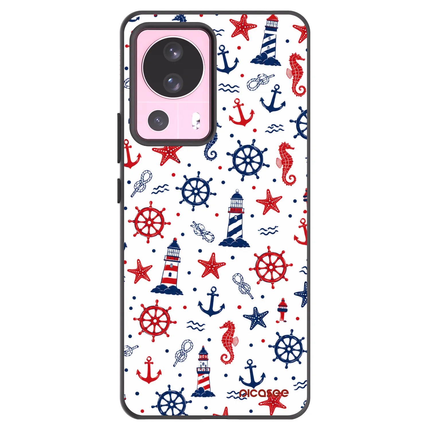 Picasee silikónový čierny obal pre Xiaomi 13 Lite - Sailor Vibes