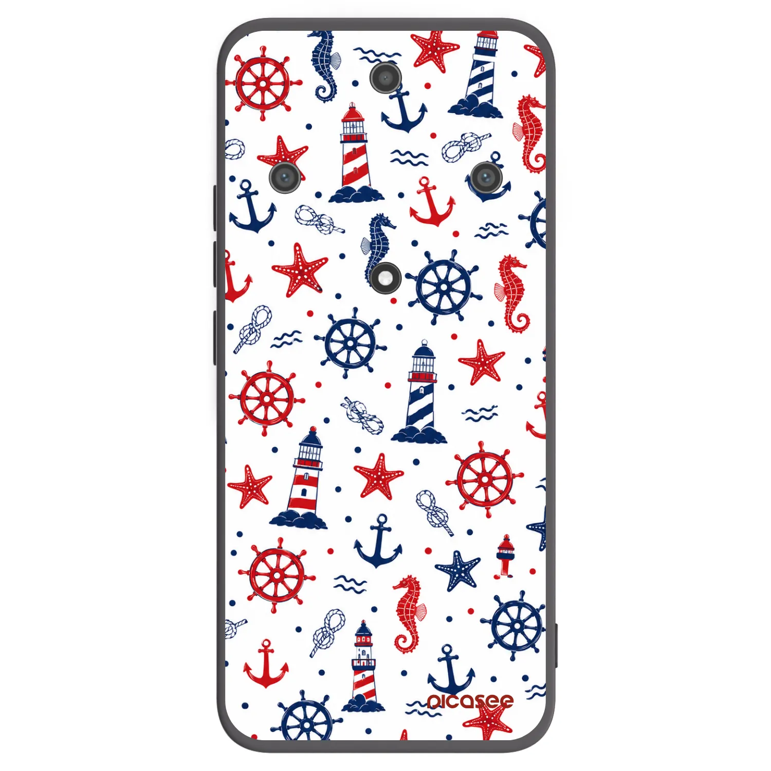 Picasee silikónový čierny obal pre Honor Magic5 Lite 5G - Sailor Vibes