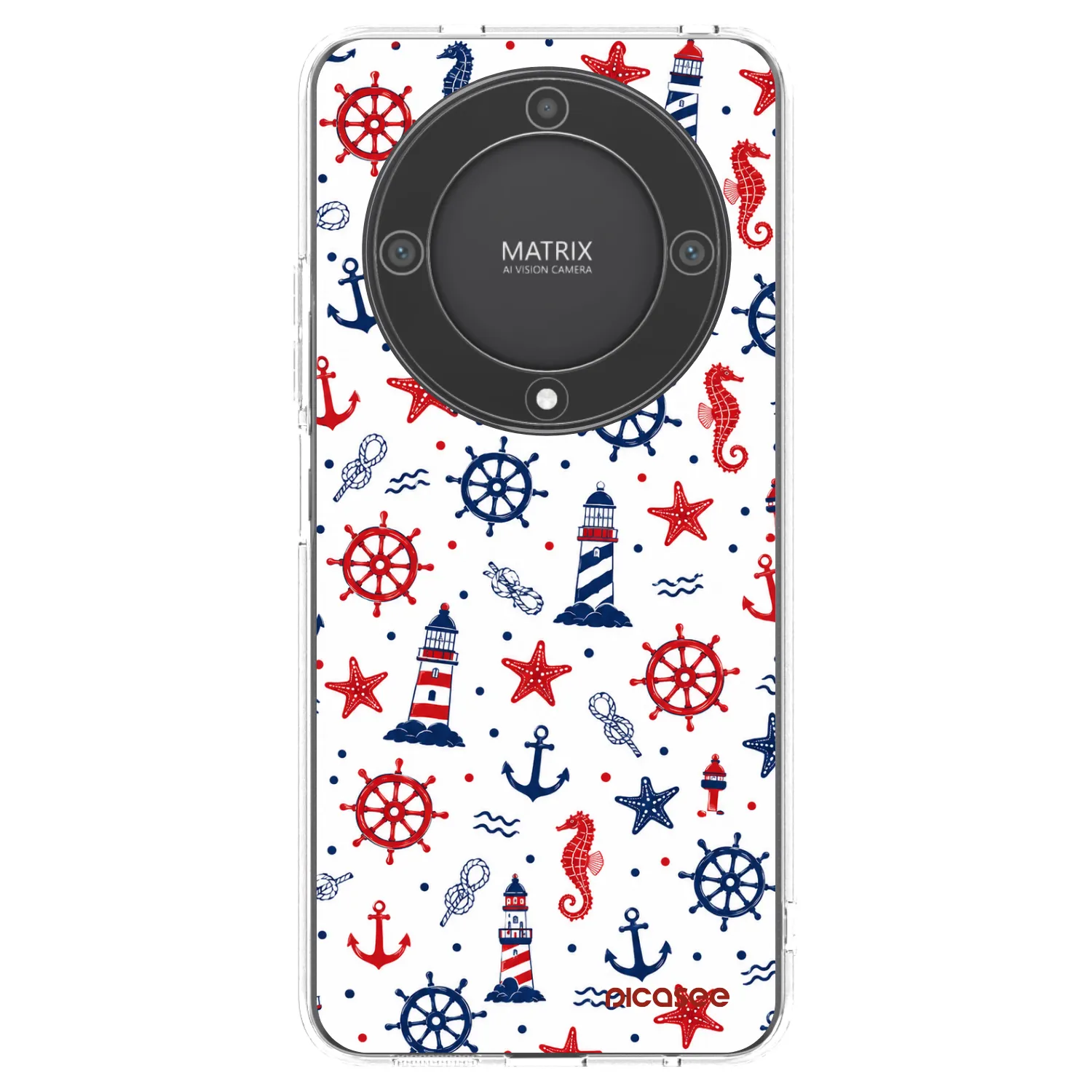 Picasee silikónový prehľadný obal pre Honor Magic5 Lite 5G - Sailor Vibes