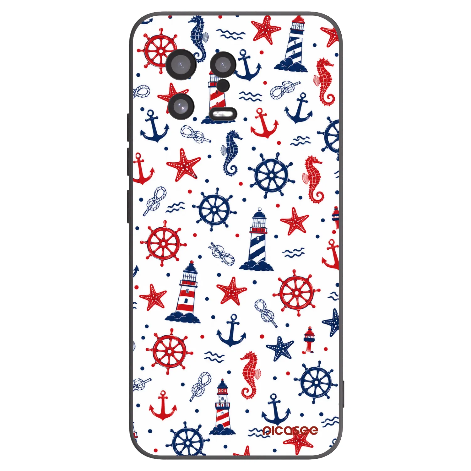 Picasee silikónový čierny obal pre Xiaomi 13 - Sailor Vibes