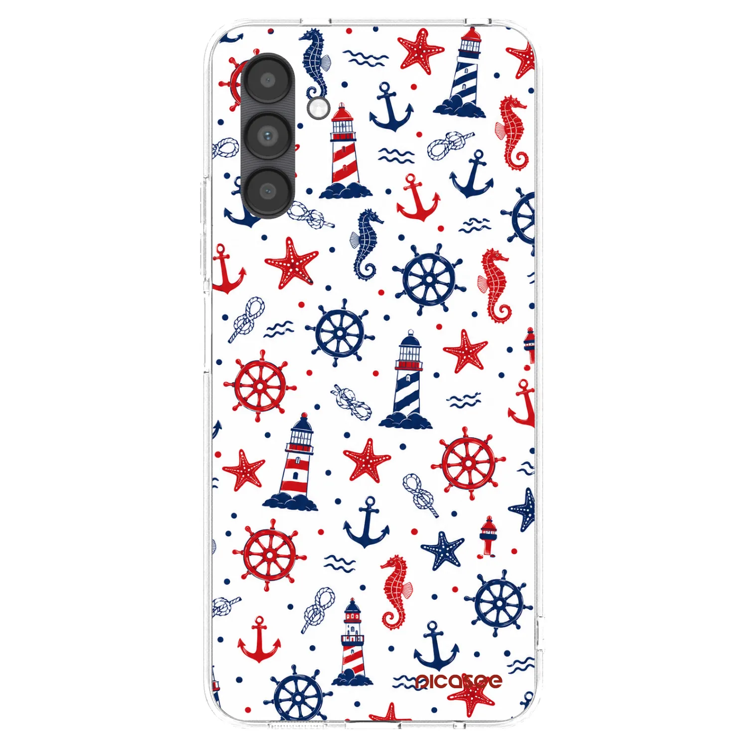 Picasee silikónový prehľadný obal pre Samsung Galaxy A04s A047F - Sailor Vibes