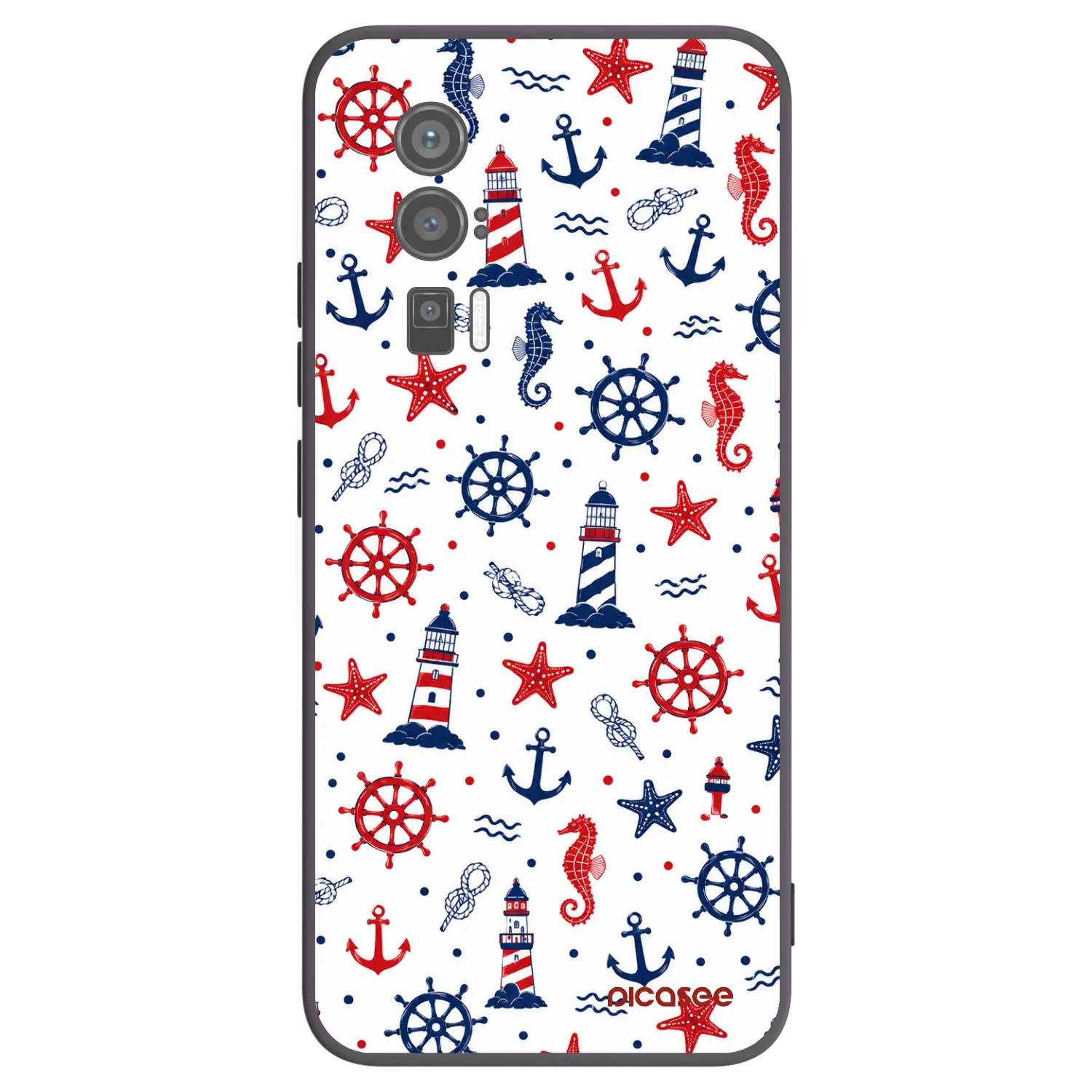 Picasee silikónový čierny obal pre Xiaomi Poco F5 Pro 5G - Sailor Vibes
