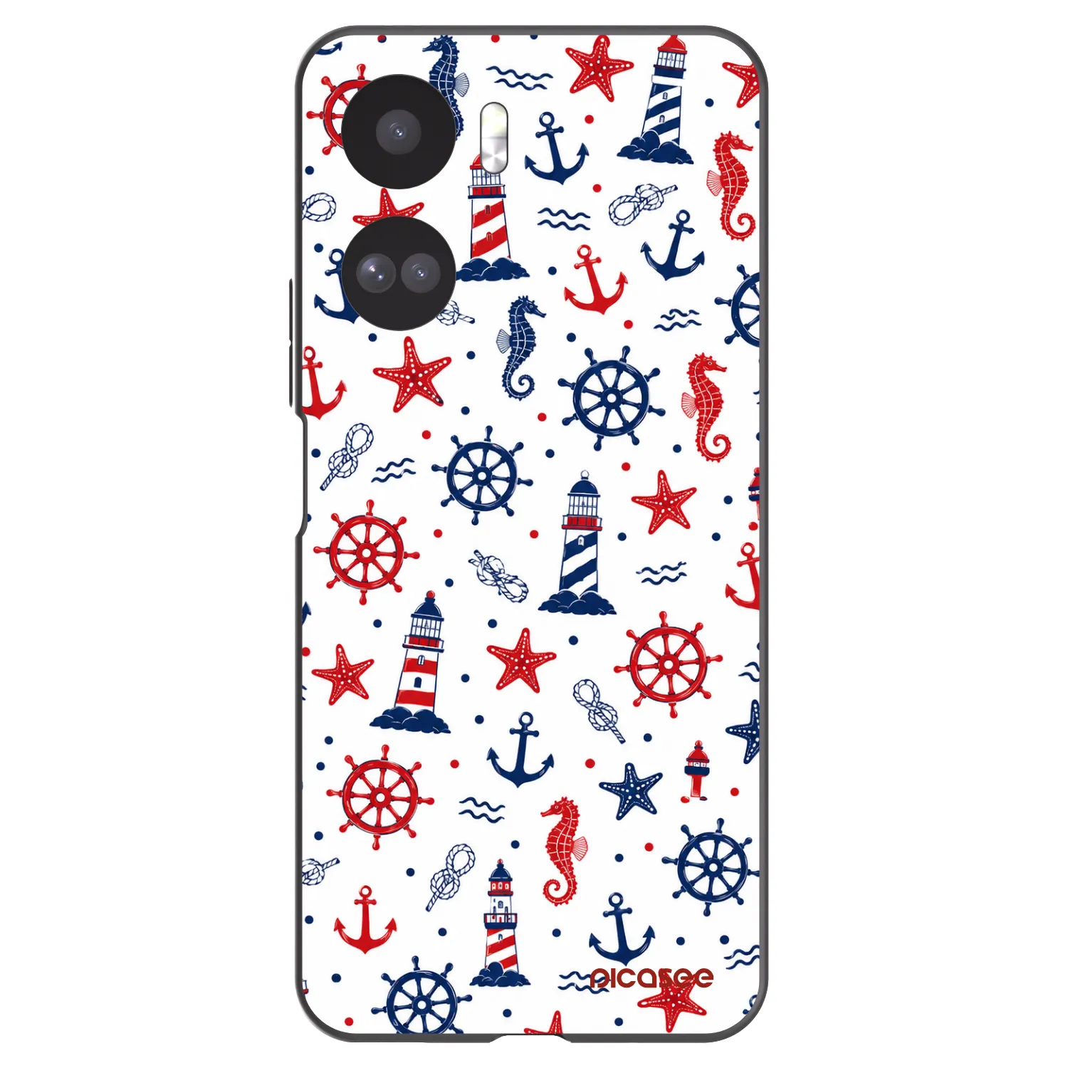 Picasee silikónový čierny obal pre Honor 90 Lite 5G - Sailor Vibes