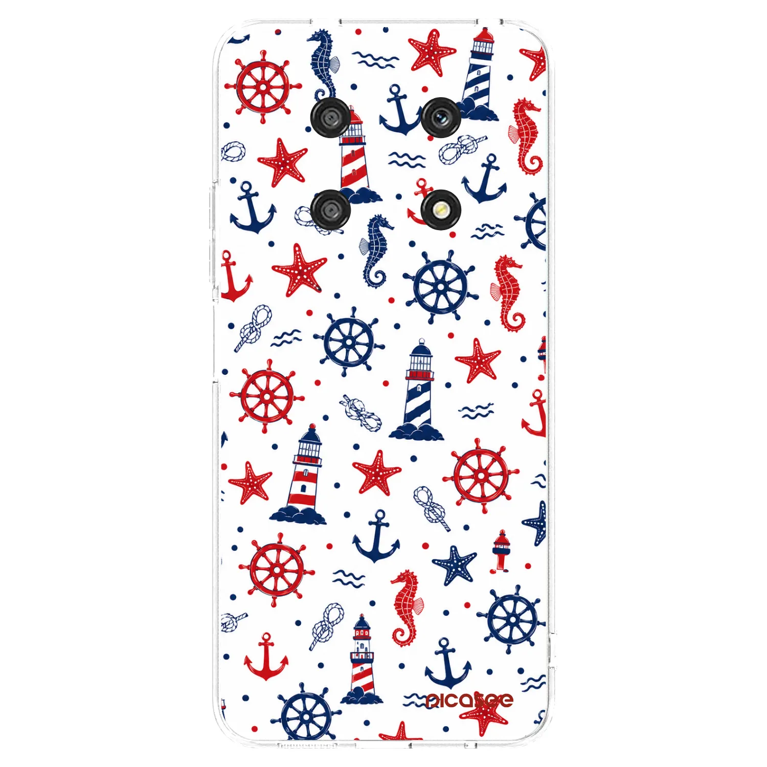 Picasee silikónový prehľadný obal pre Honor Magic4 Lite 5G - Sailor Vibes