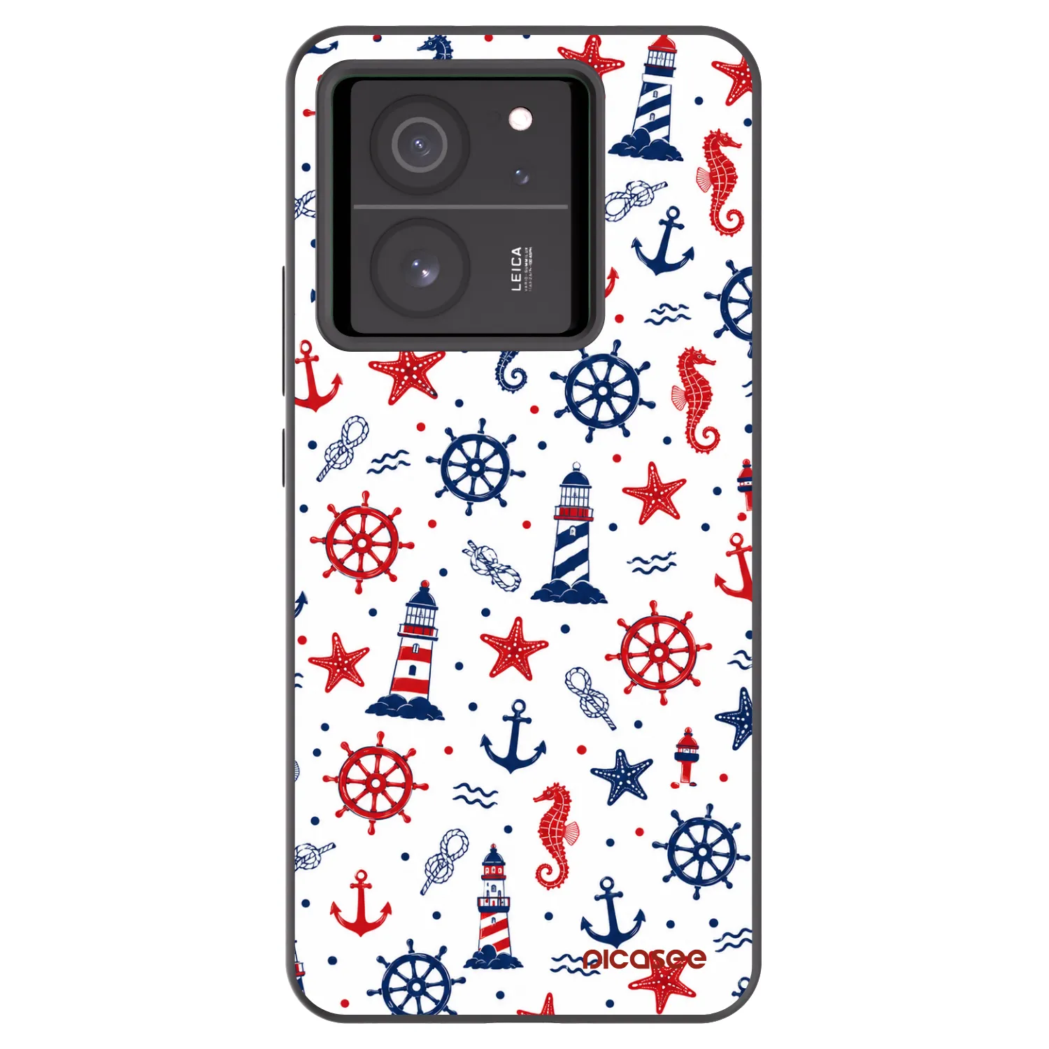 Picasee silikónový čierny obal pre Xiaomi 13T - Sailor Vibes