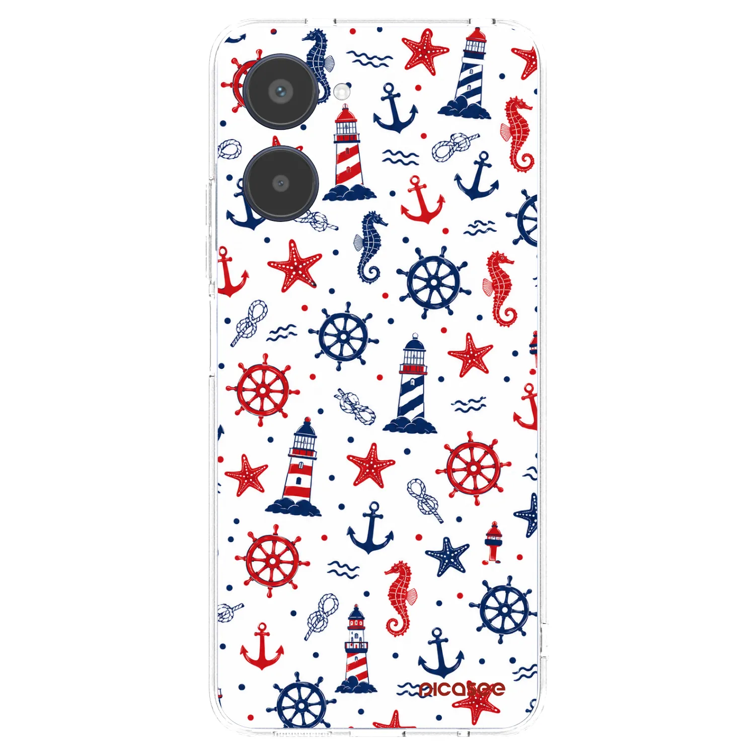 Picasee silikónový prehľadný obal pre Realme 10 4G - Sailor Vibes