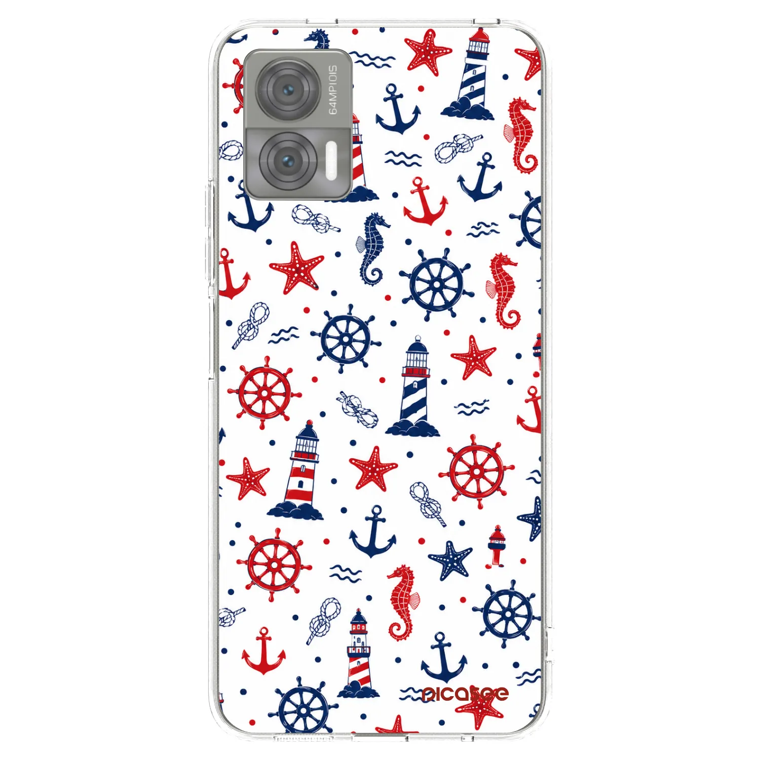 Picasee silikónový prehľadný obal pre Motorola Edge 30 Neo - Sailor Vibes