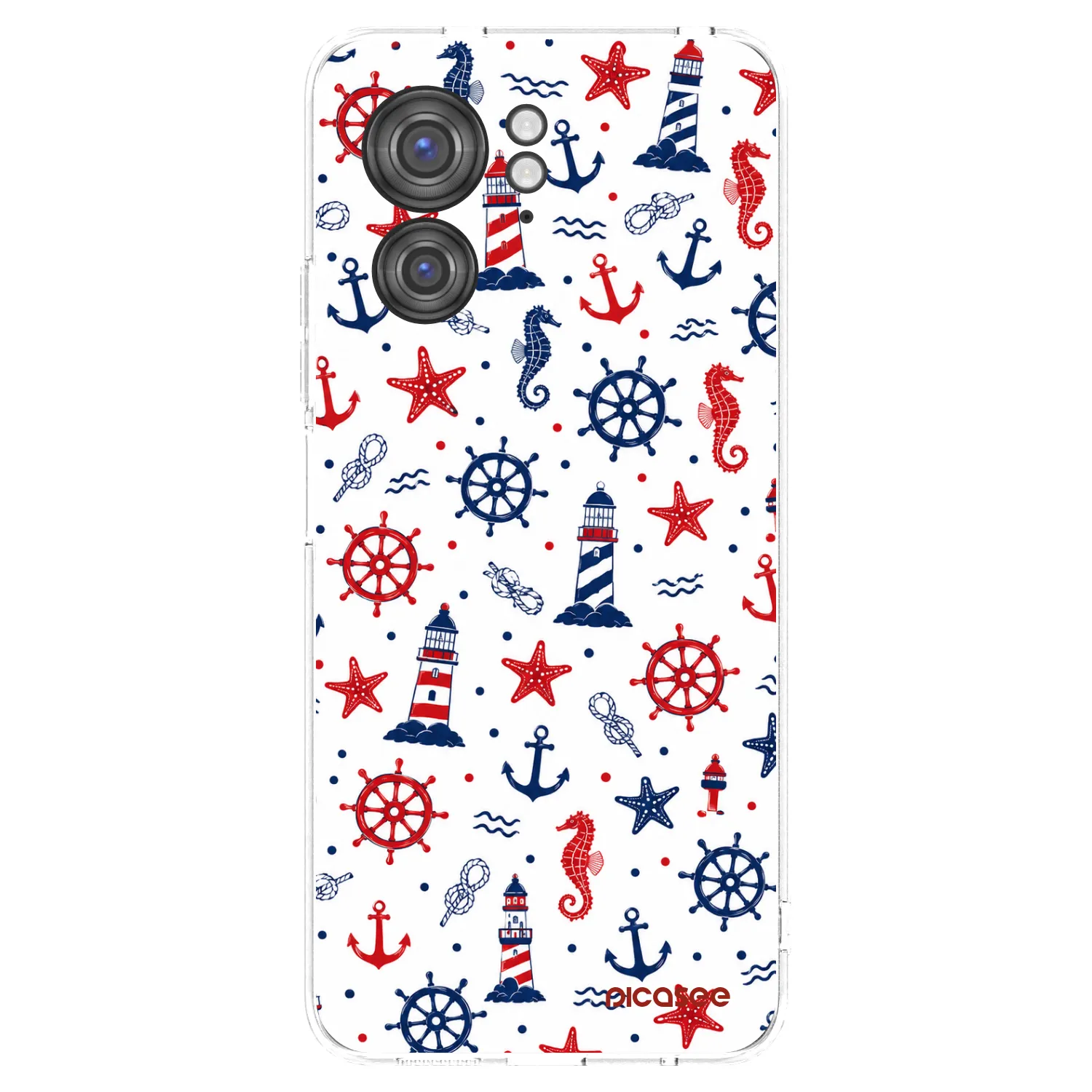 Picasee silikónový prehľadný obal pre Motorola Edge 40 - Sailor Vibes
