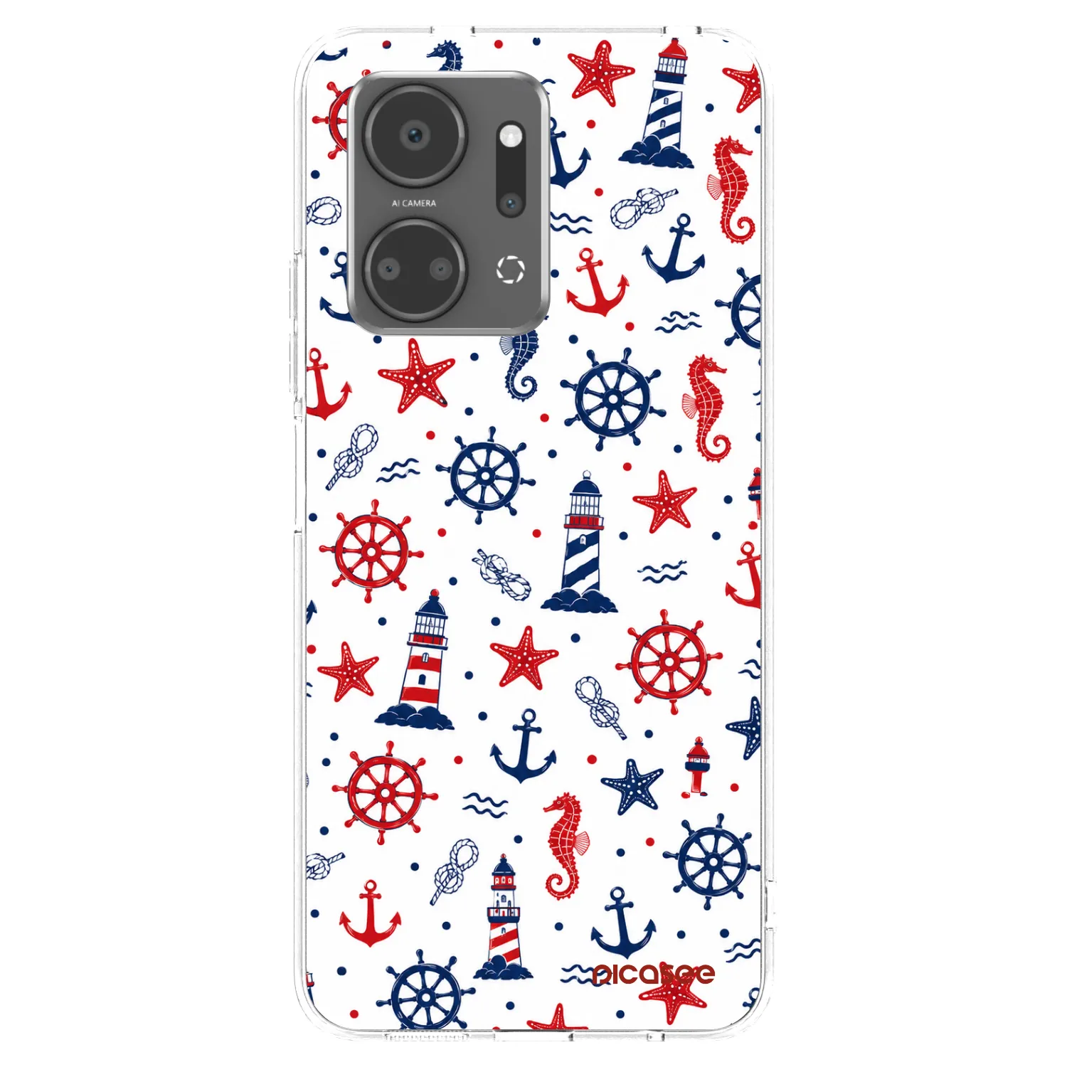 Picasee silikónový prehľadný obal pre Honor X7a - Sailor Vibes