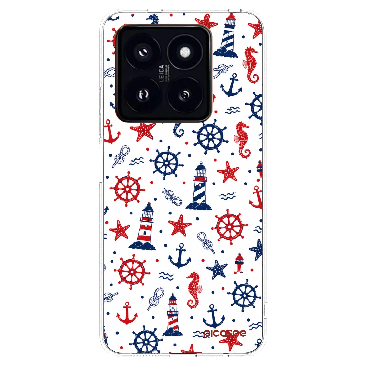 Picasee silikónový prehľadný obal pre Xiaomi 14 Pro - Sailor Vibes
