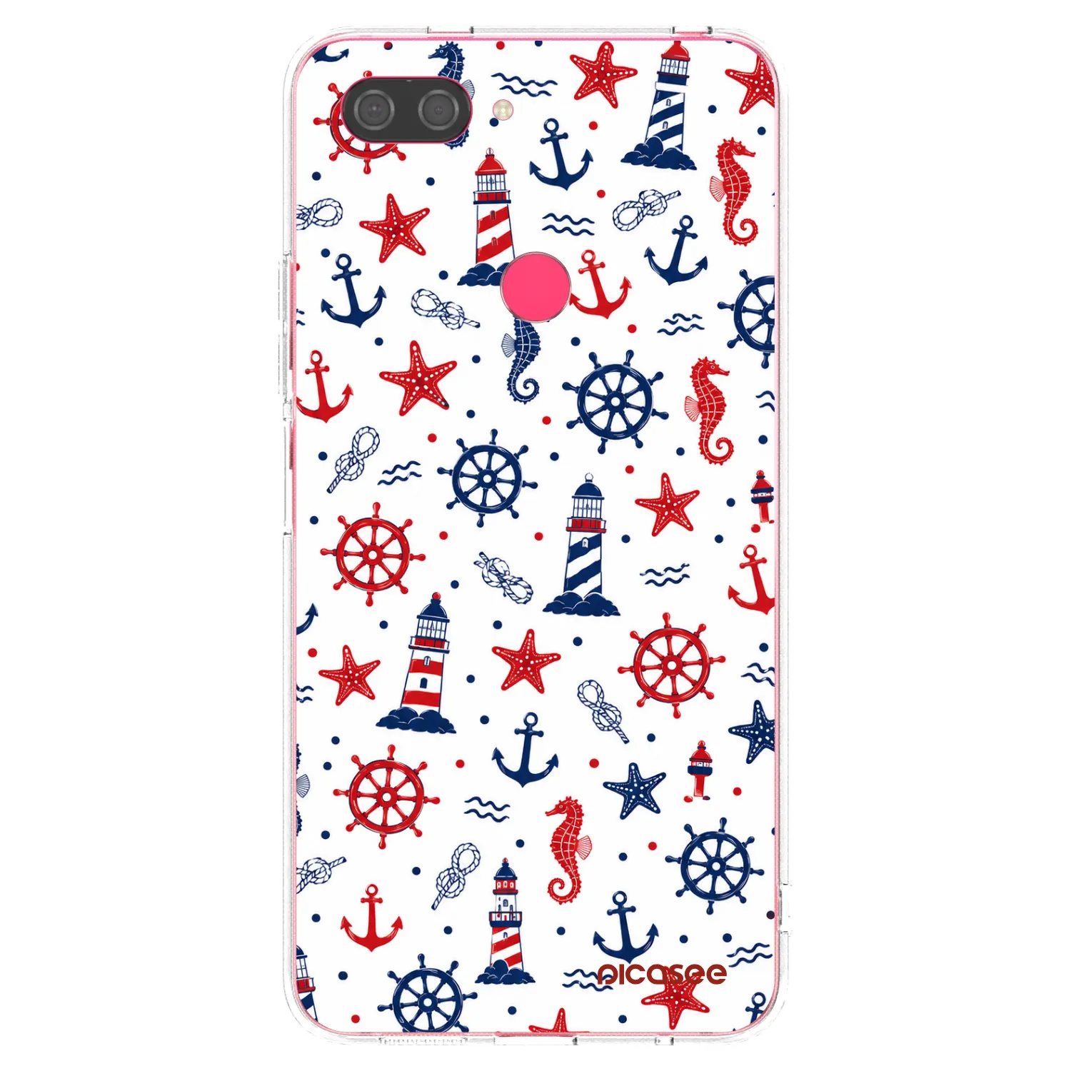 Picasee silikónový prehľadný obal pre Xiaomi Mi 8 Lite - Sailor Vibes