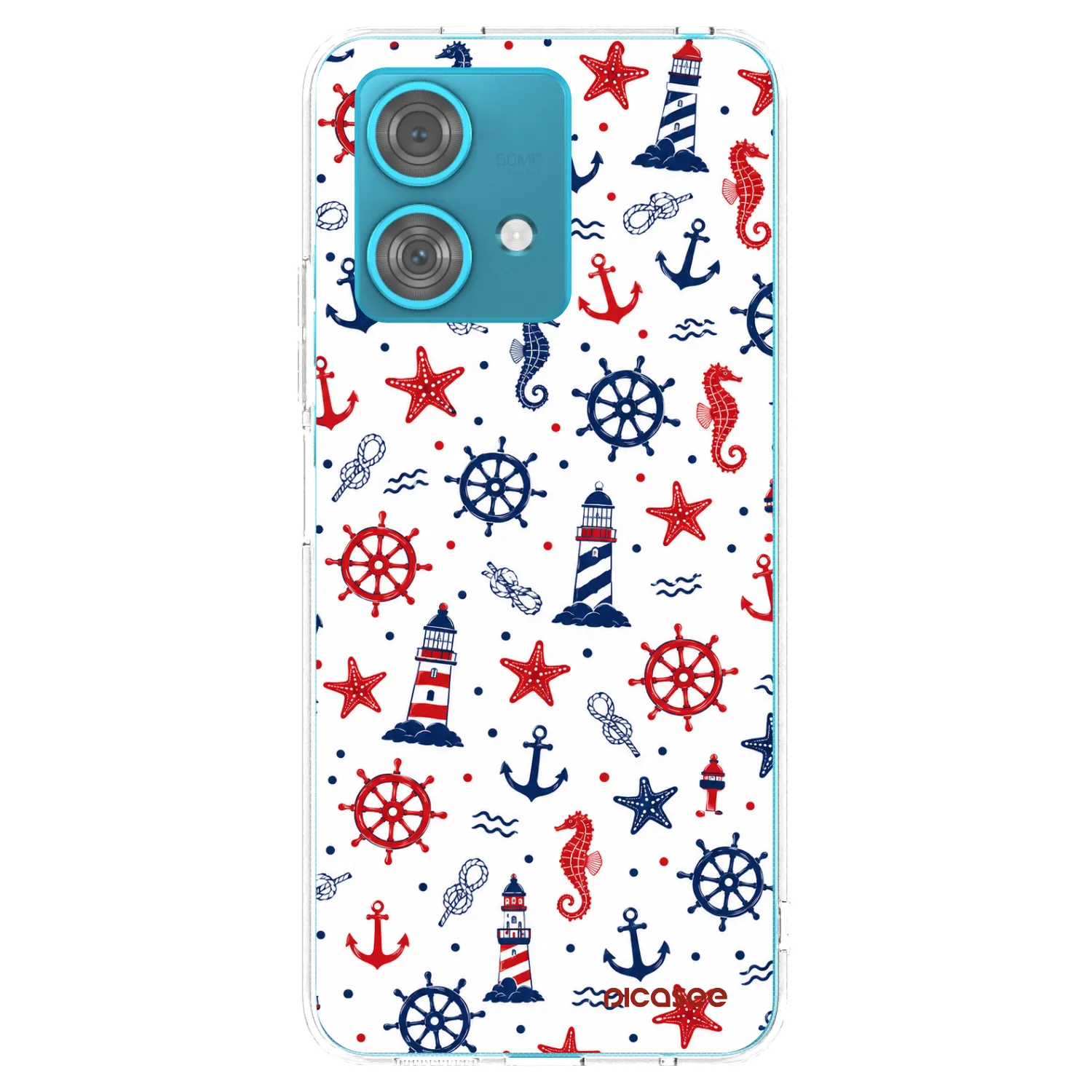 Picasee silikónový prehľadný obal pre Motorola Edge 40 Neo - Sailor Vibes
