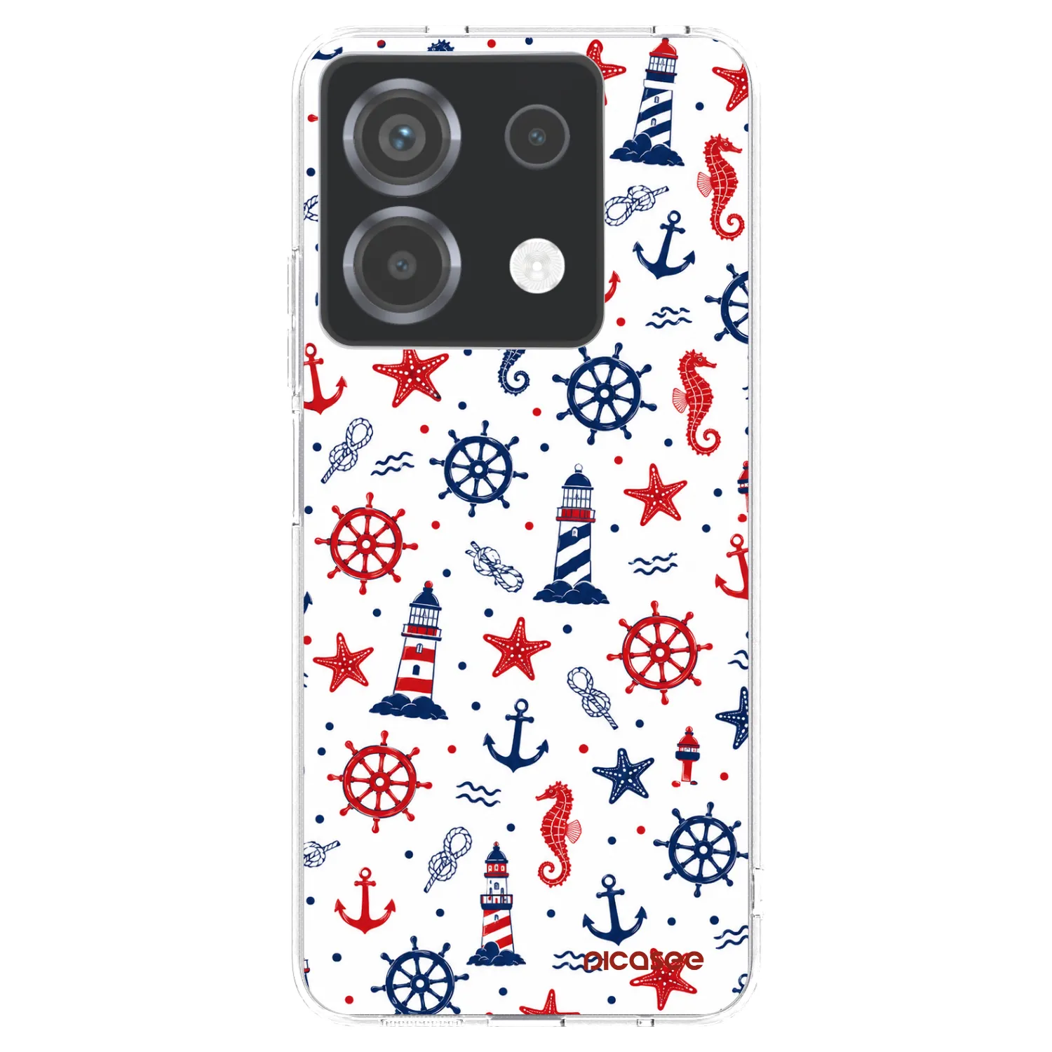 Picasee silikónový prehľadný obal pre Xiaomi Poco X6 - Sailor Vibes