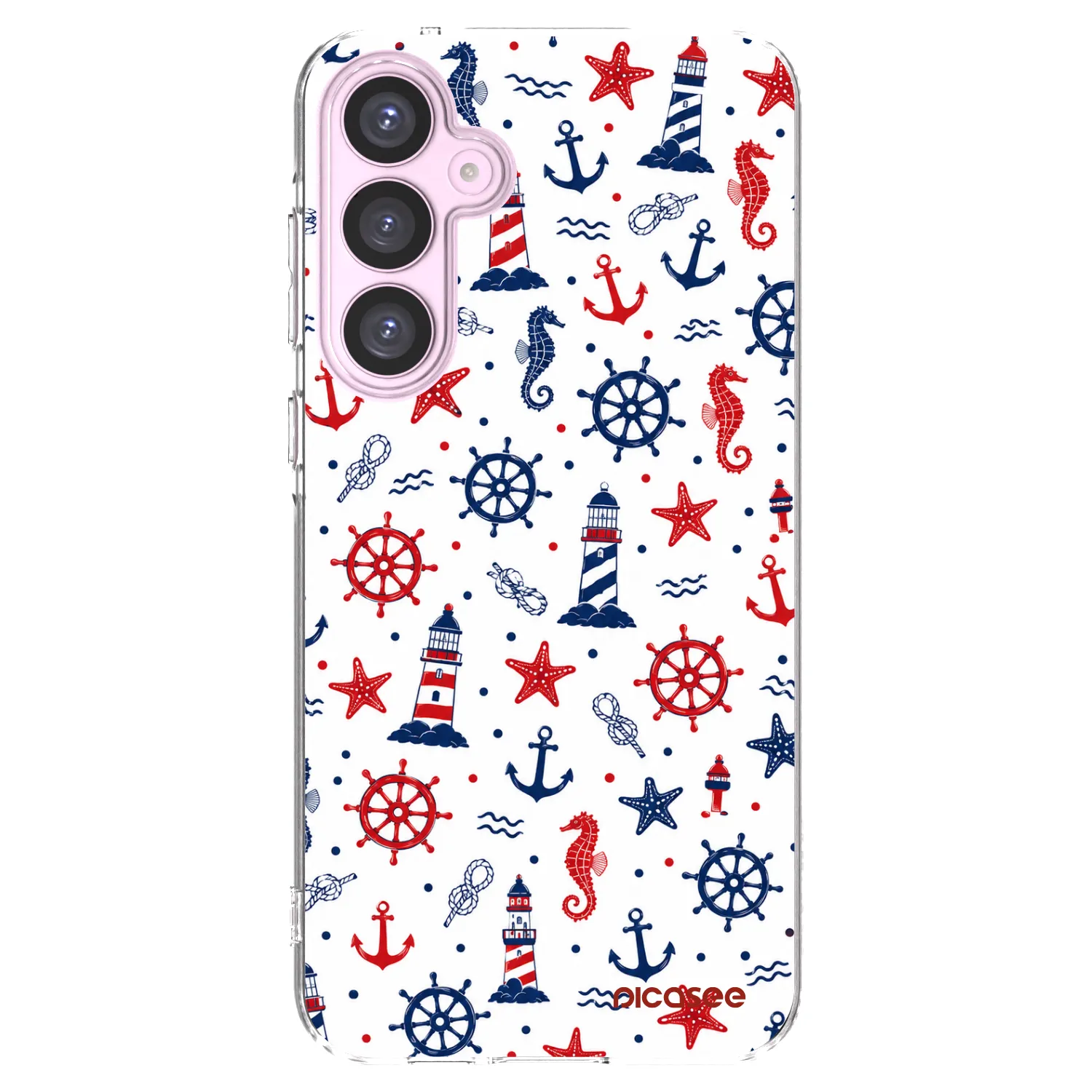 Picasee silikónový prehľadný obal pre Samsung Galaxy A55 5G A556B - Sailor Vibes
