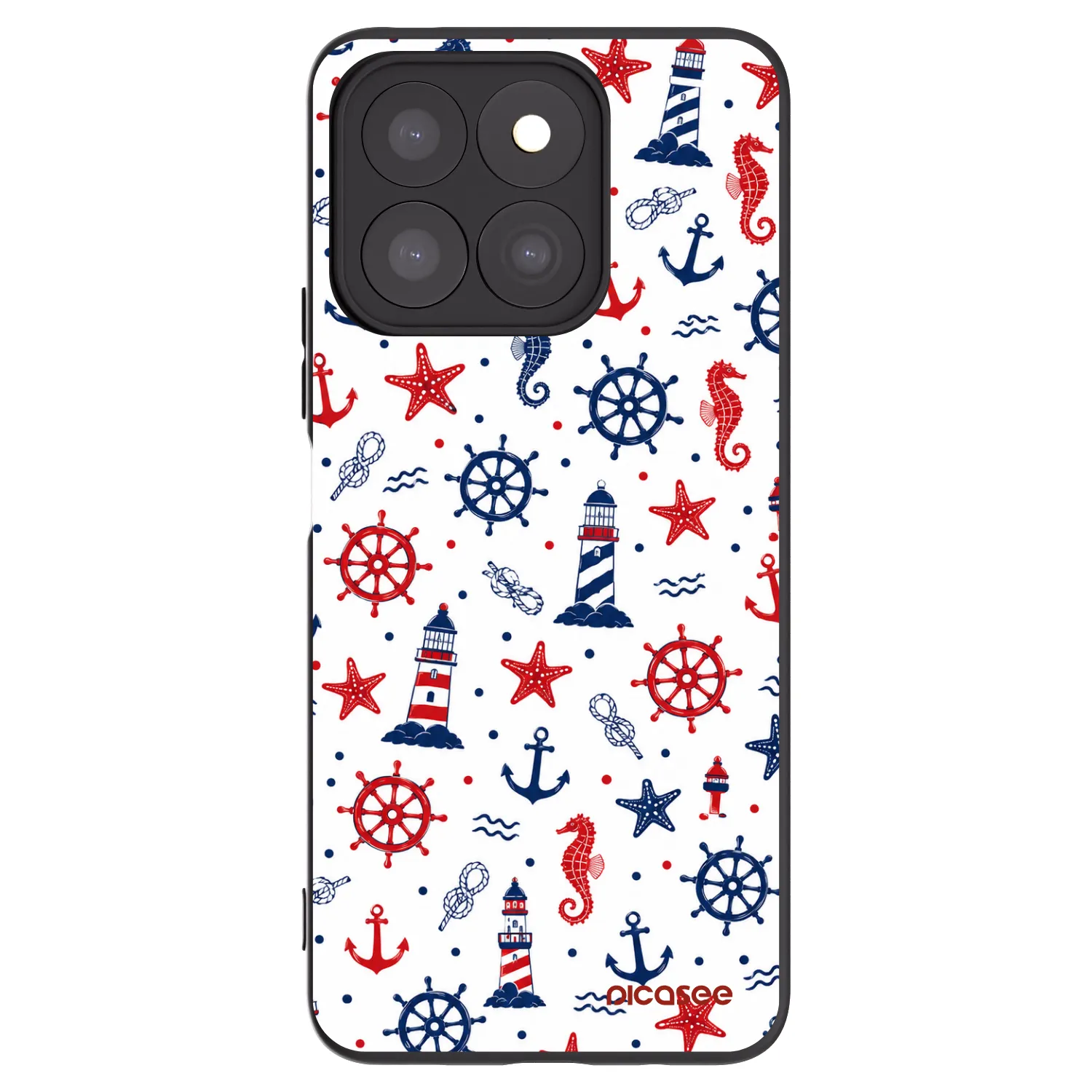 Picasee silikónový čierny obal pre Honor X8b - Sailor Vibes