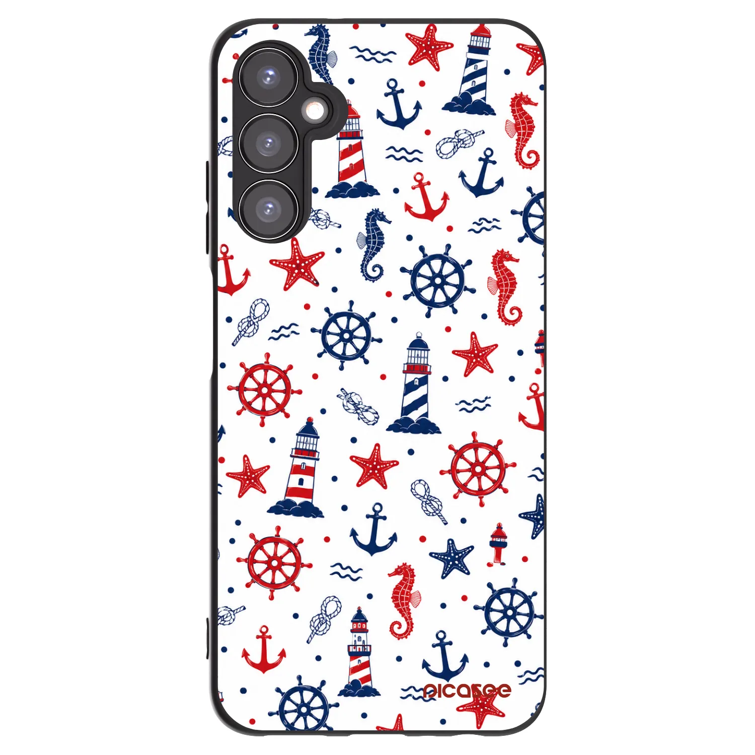 Picasee silikónový čierny obal pre Samsung Galaxy A05s A057G - Sailor Vibes