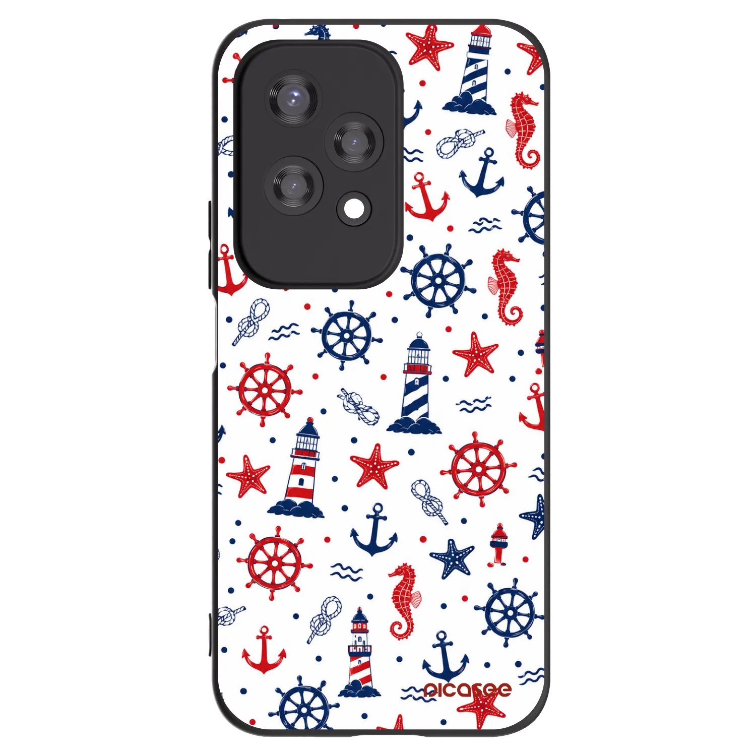 Picasee silikónový čierny obal pre Honor 200 Lite - Sailor Vibes