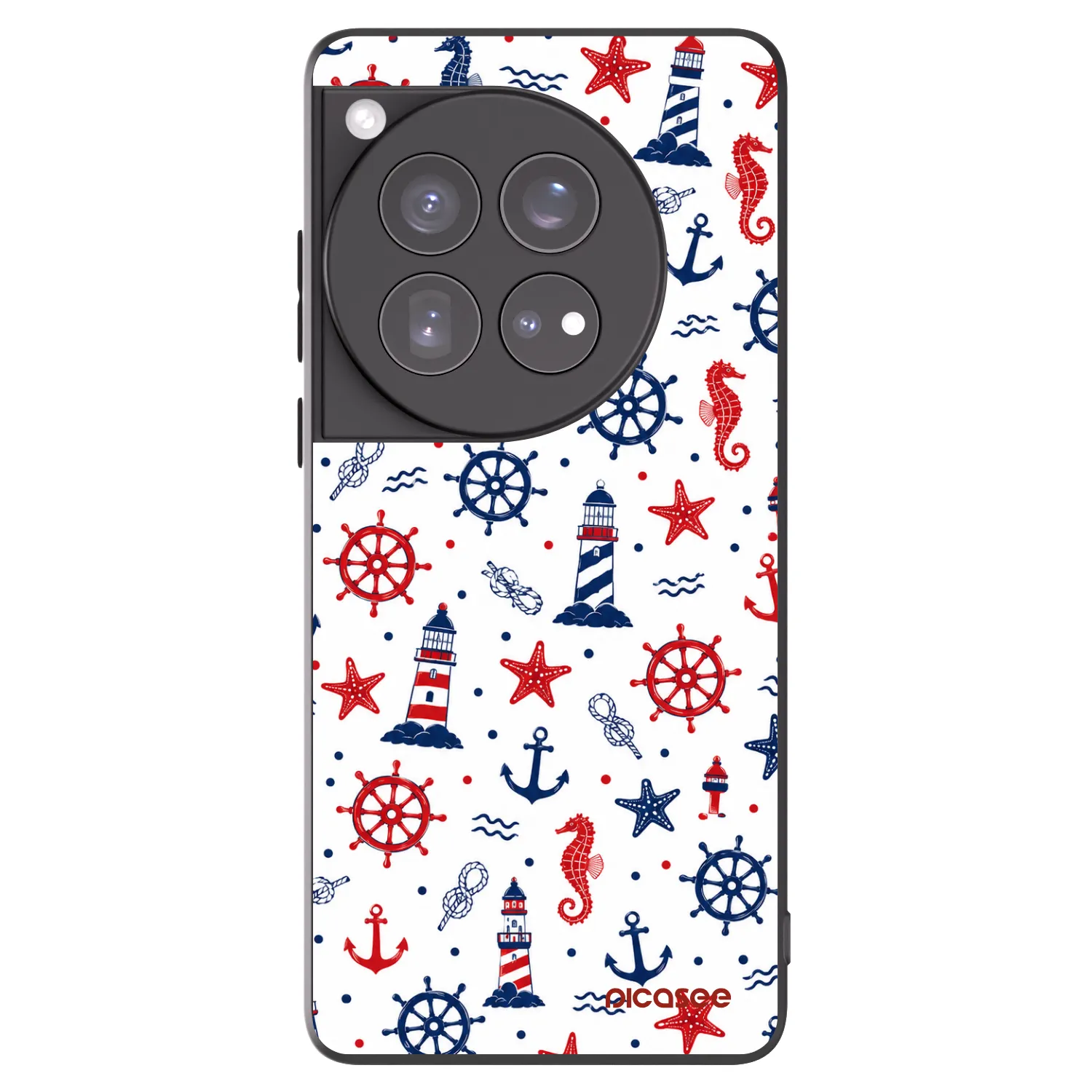 Picasee silikónový čierny obal pre OnePlus 12 5G - Sailor Vibes