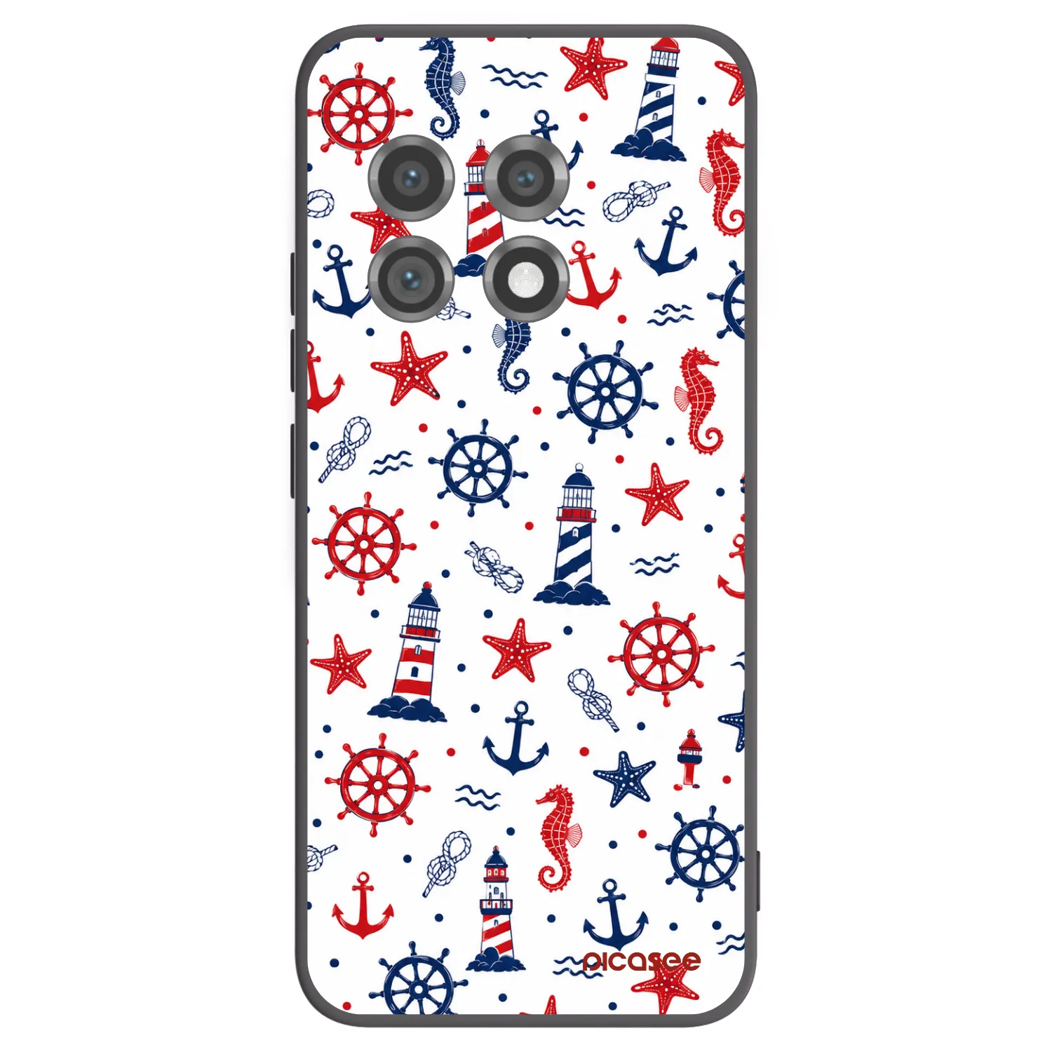 Picasee silikónový čierny obal pre OnePlus 11 5G - Sailor Vibes