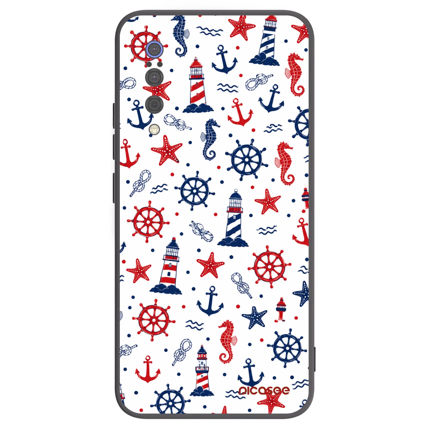 Picasee silikónový čierny obal pre Xiaomi Mi 9 - Sailor Vibes