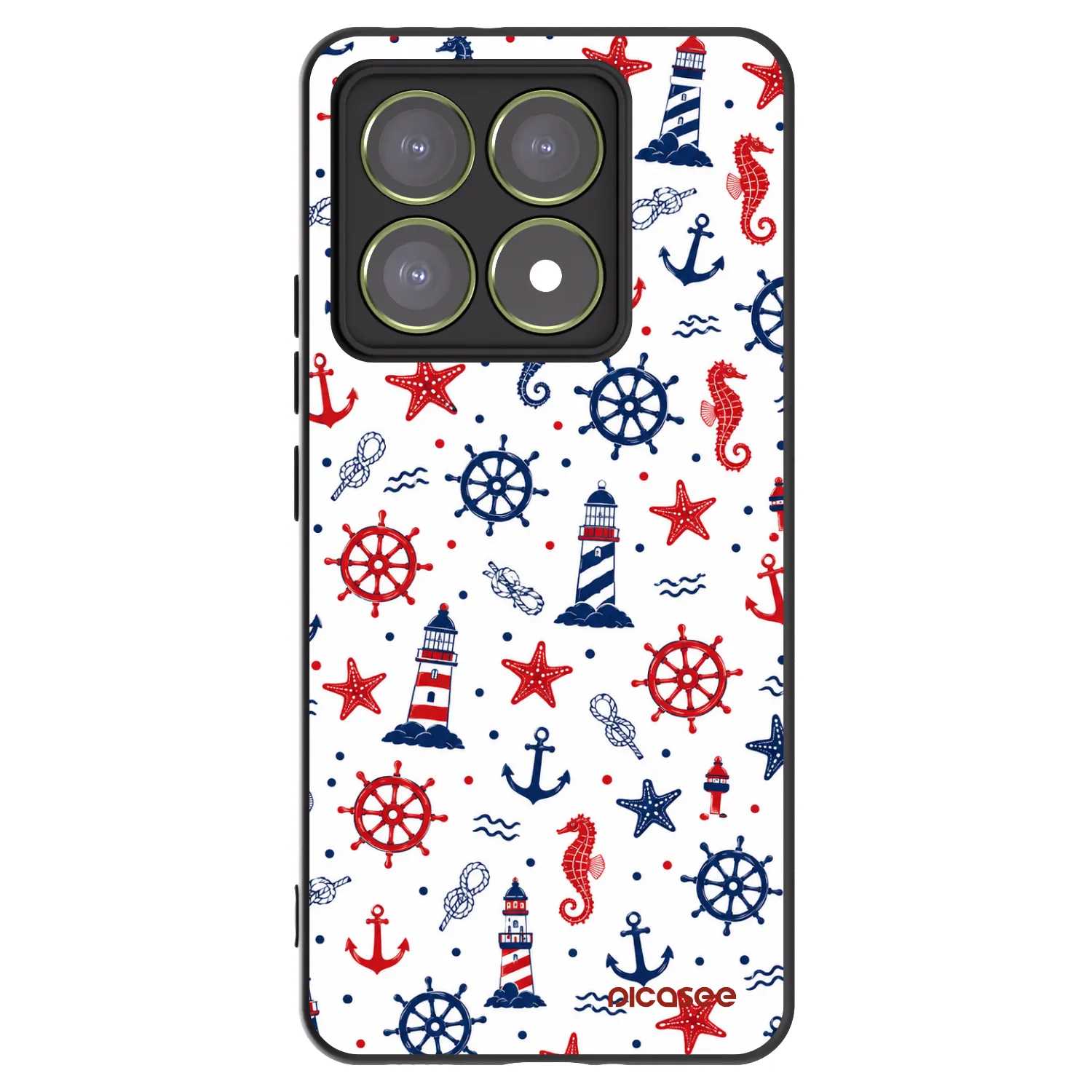 Picasee silikónový čierny obal pre Xiaomi 14T - Sailor Vibes