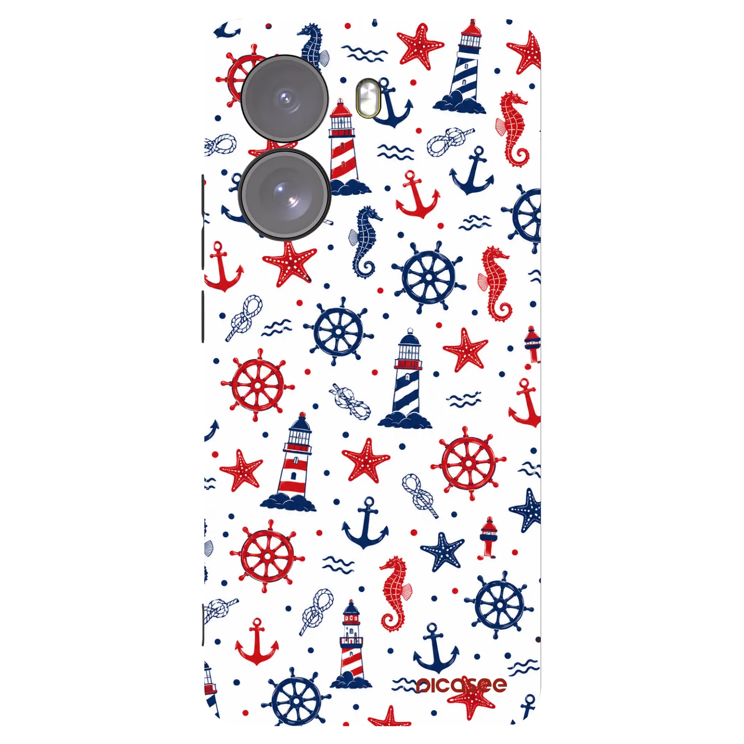 Picasee silikónový čierny obal pre Xiaomi Poco X7 - Sailor Vibes