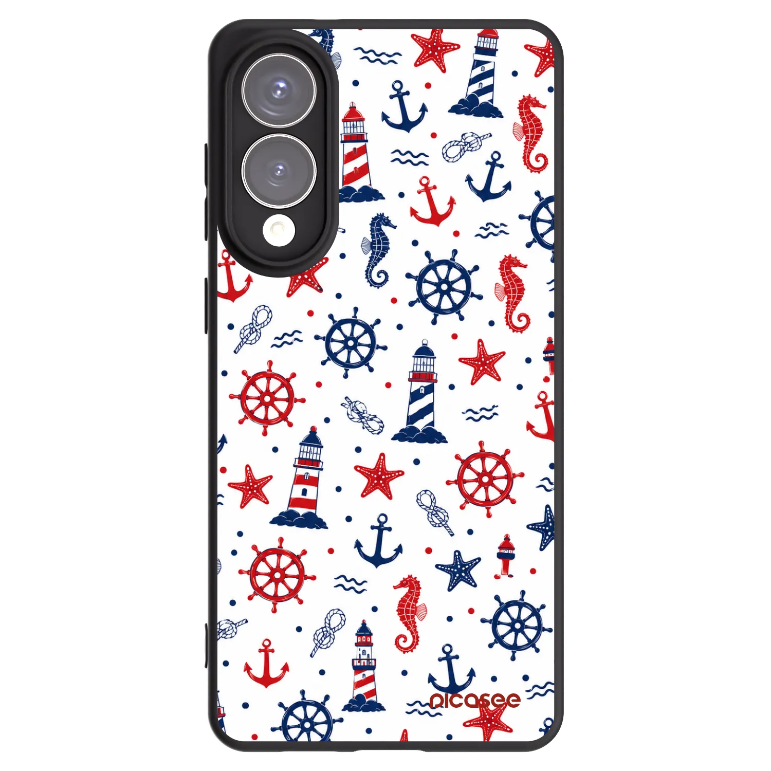 Picasee silikónový čierny obal pre Samsung Galaxy S25 Edge 5G - Sailor Vibes