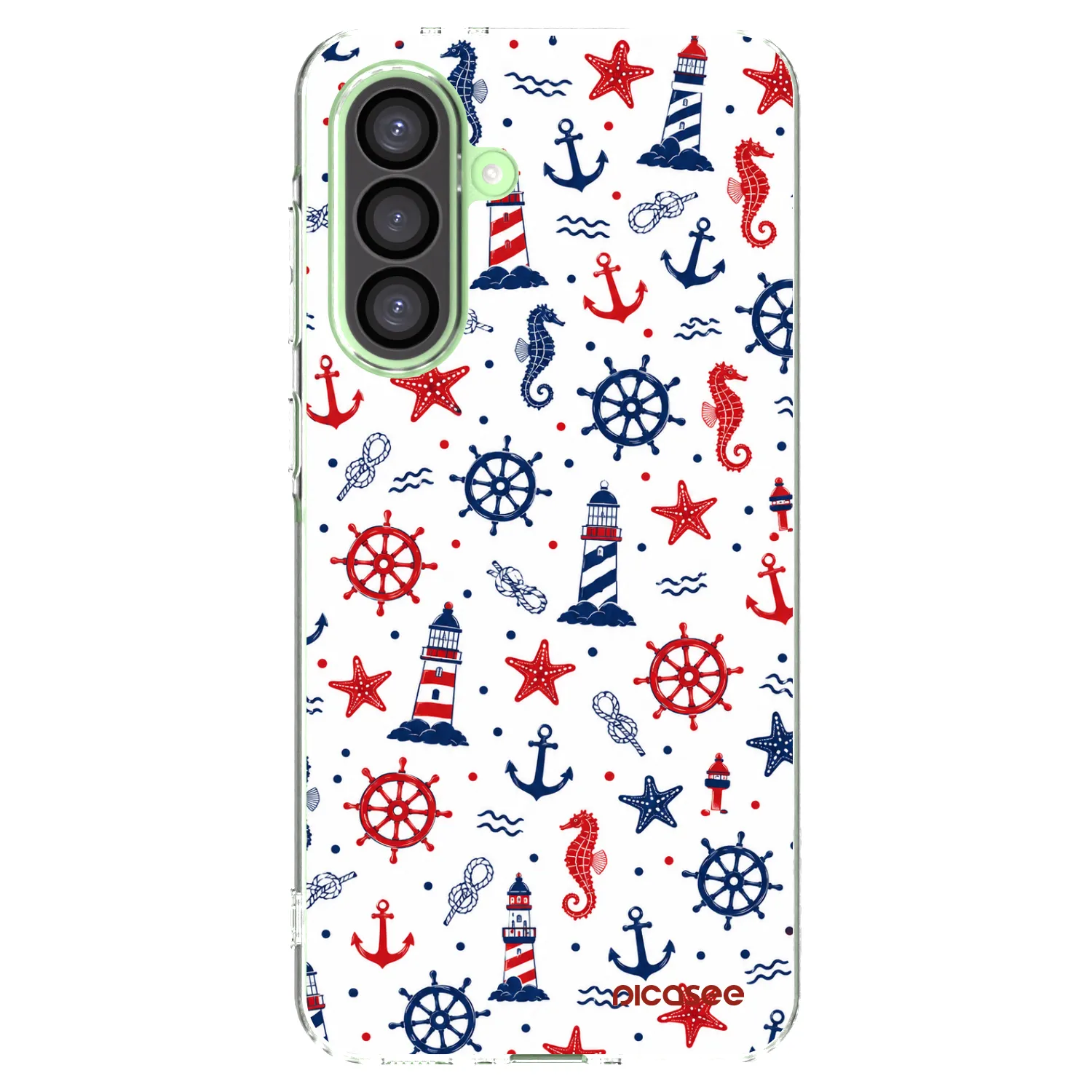 Picasee silikónový prehľadný obal pre Samsung Galaxy A26 5G A266B - Sailor Vibes