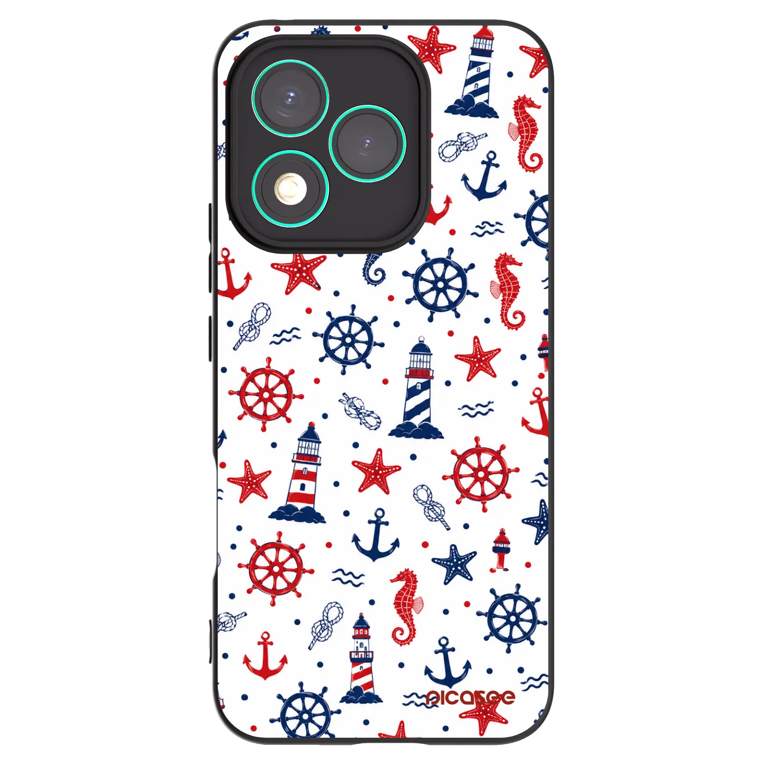 Picasee silikónový čierny obal pre Honor 400 Lite 5G - Sailor Vibes