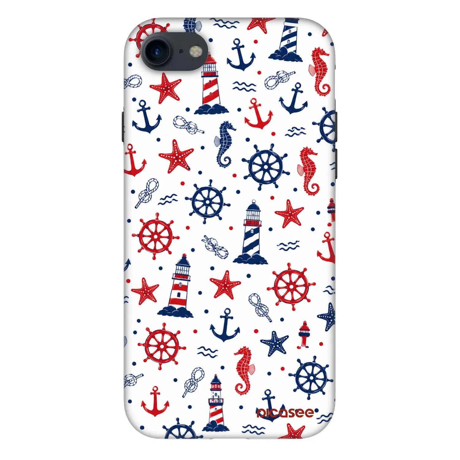 Picasee Fashion Case pre Apple iPhone 8 - Sailor Vibes