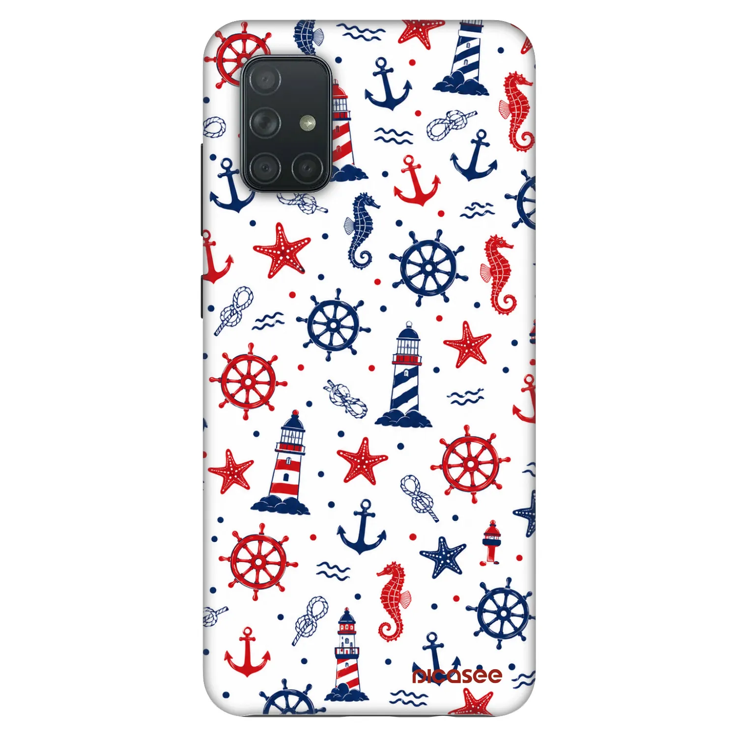 Picasee Fashion Case pre Samsung Galaxy A71 A715F - Sailor Vibes