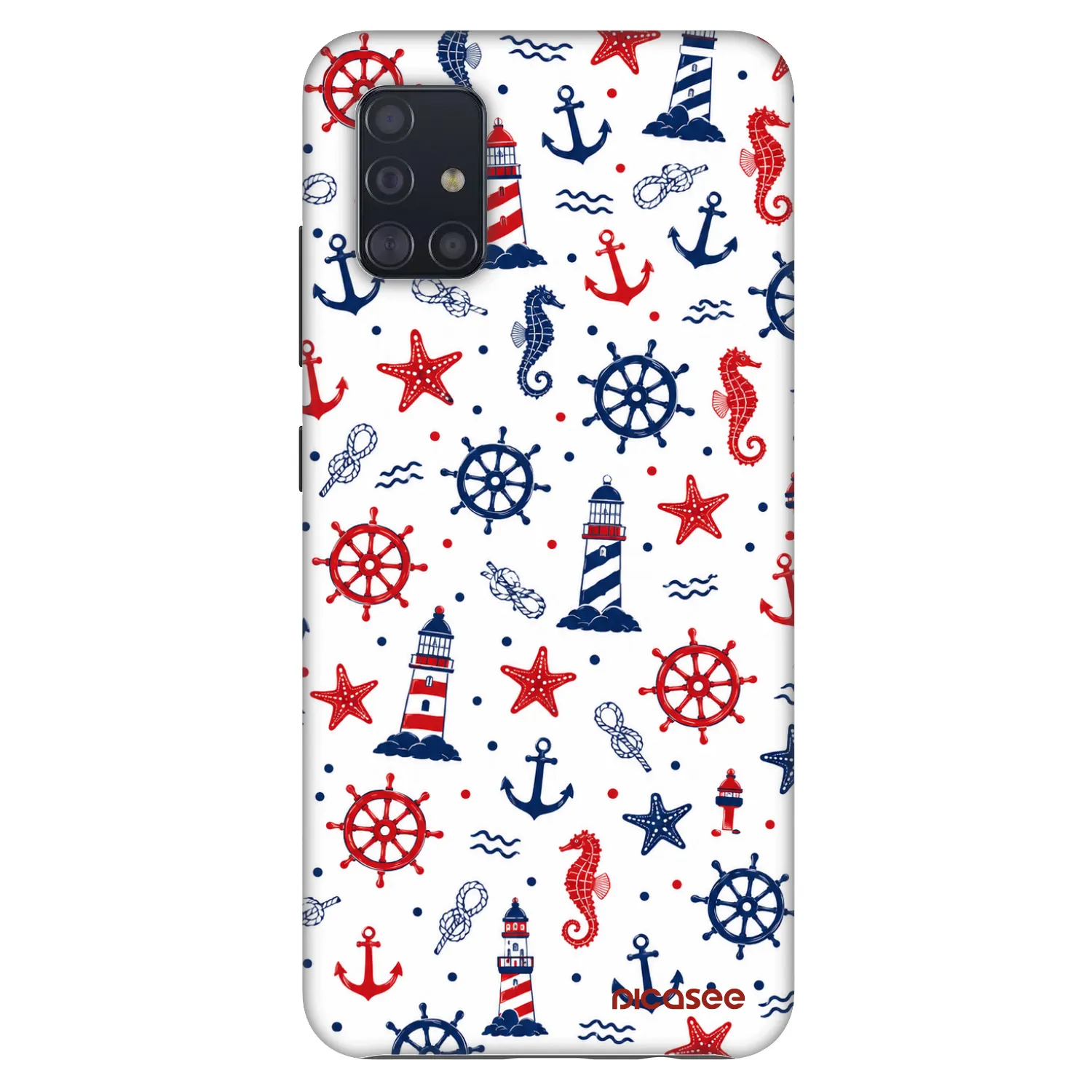 Picasee Fashion Case pre Samsung Galaxy A51 A515F - Sailor Vibes