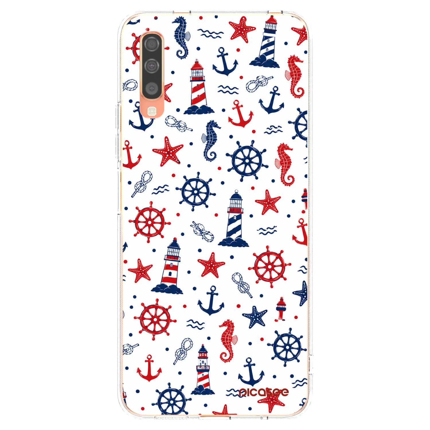 Picasee silikónový prehľadný obal pre Samsung Galaxy A70 A705F - Sailor Vibes