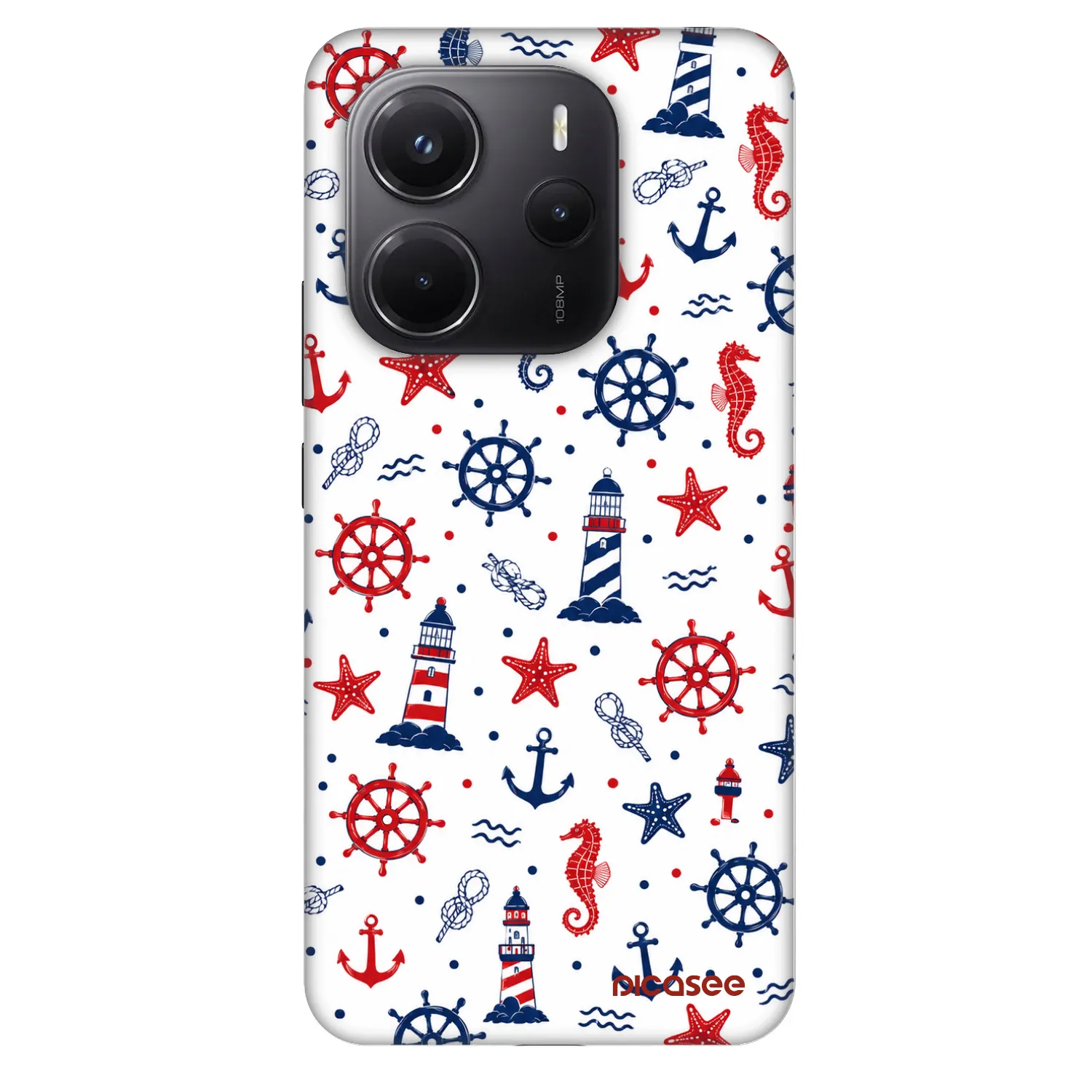 Picasee Fashion Case pre Xiaomi Redmi Note 14 4G - Sailor Vibes