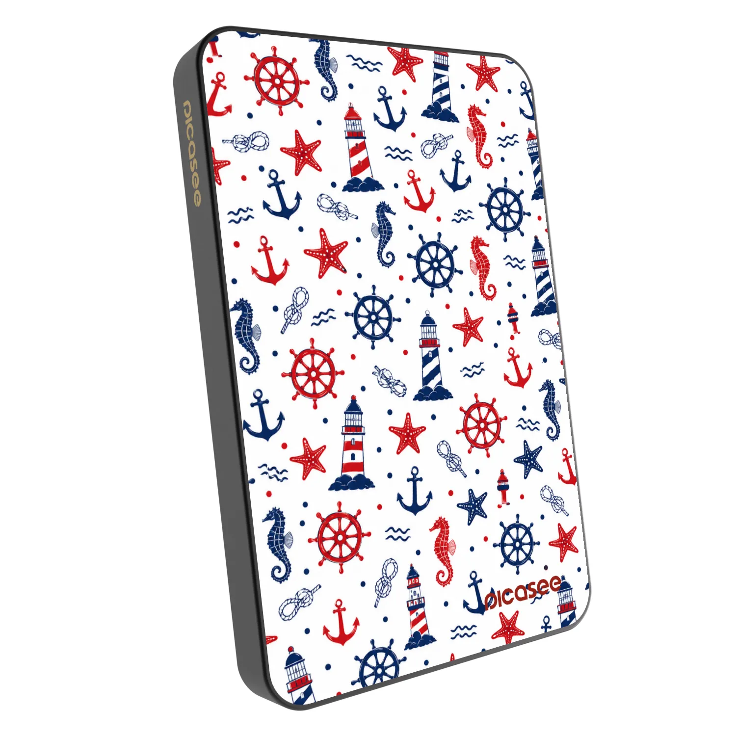 Picasee Powerbanka s MagSafe 5 000 mAh Šedá - Sailor Vibes