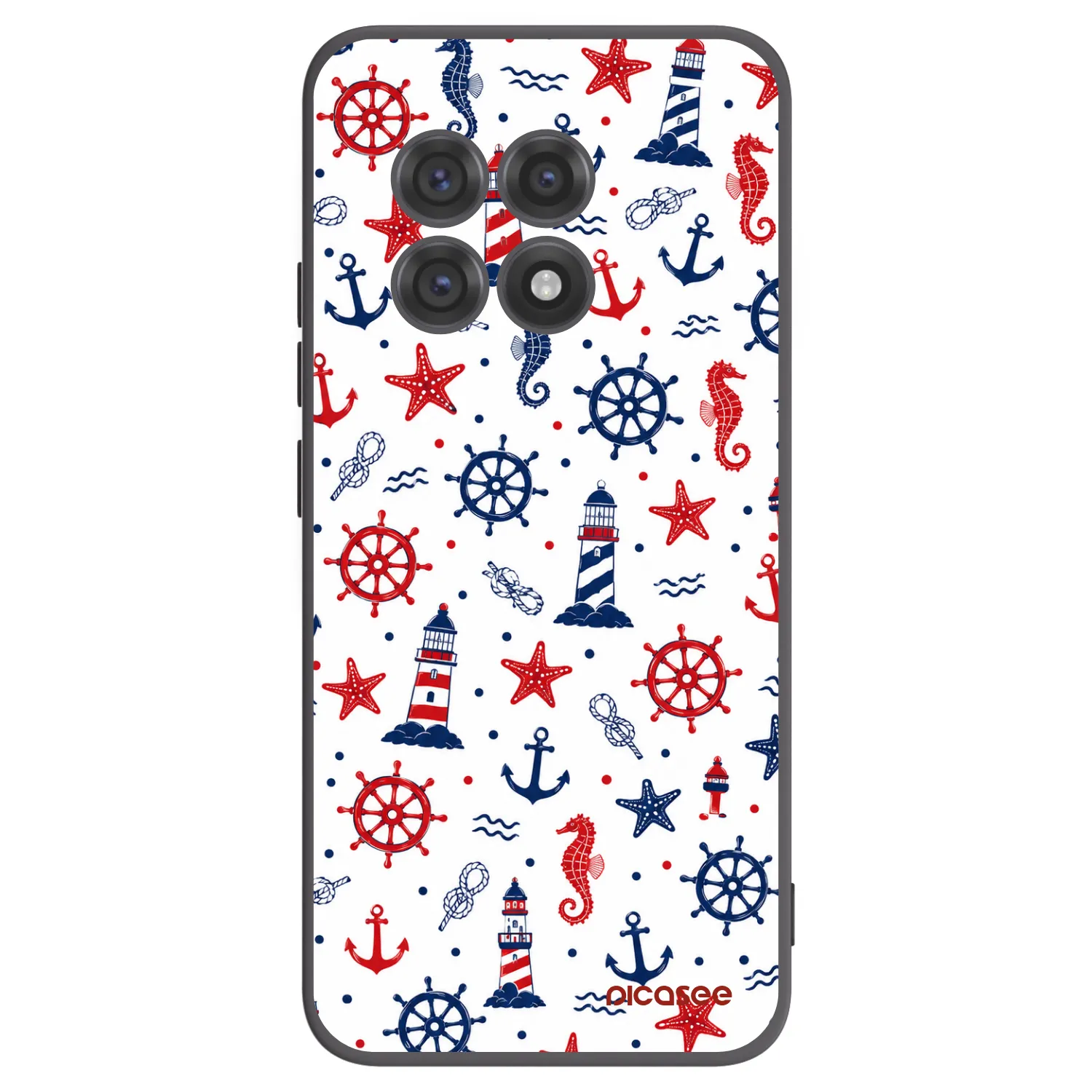 Picasee silikónový čierny obal pre OnePlus 13R 5G - Sailor Vibes