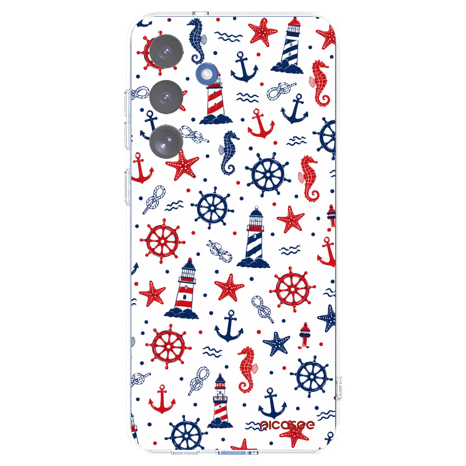 Picasee silikónový prehľadný obal pre Samsung Galaxy S25 FE 5G - Sailor Vibes
