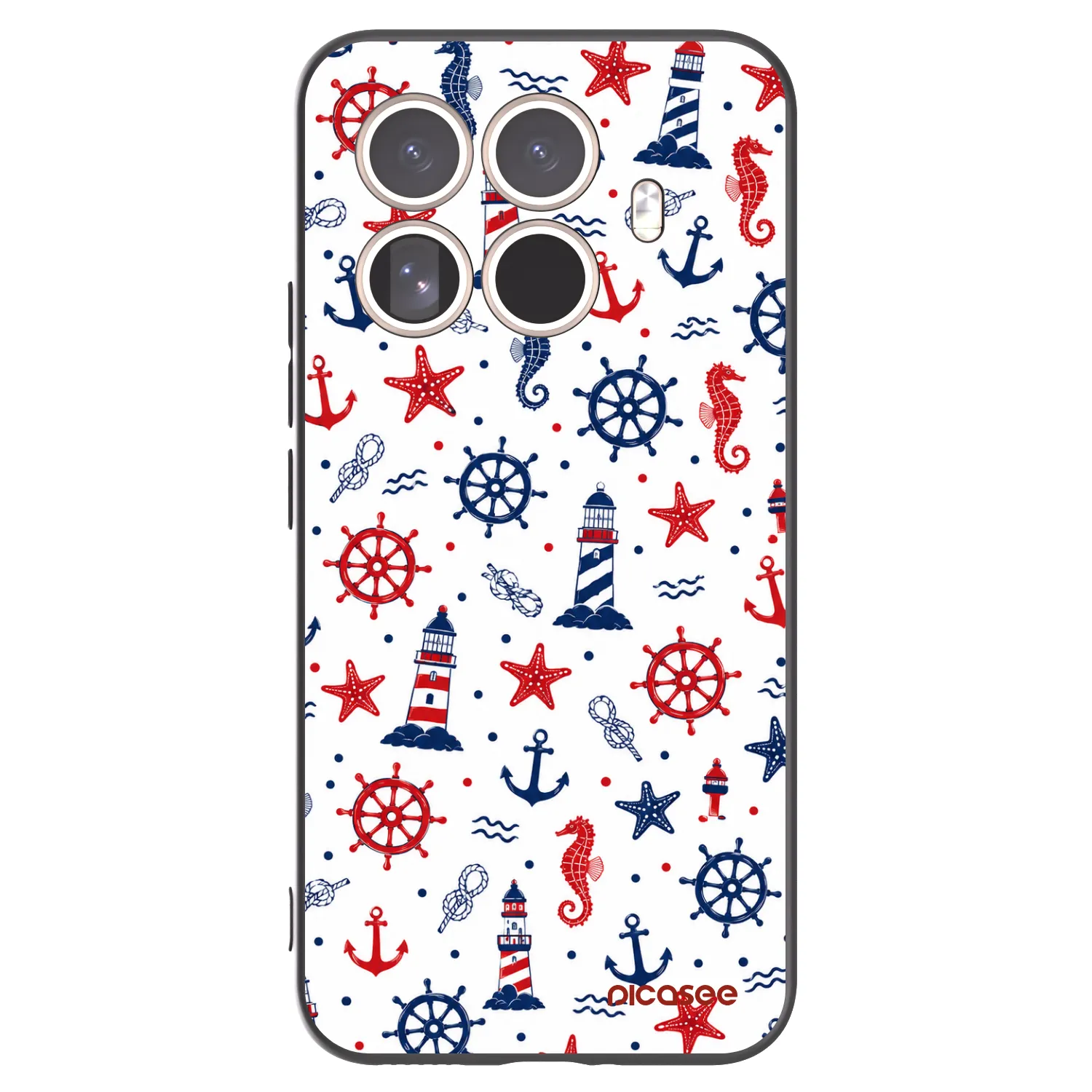 Picasee silikónový čierny obal pre Xiaomi 15T Pro - Sailor Vibes