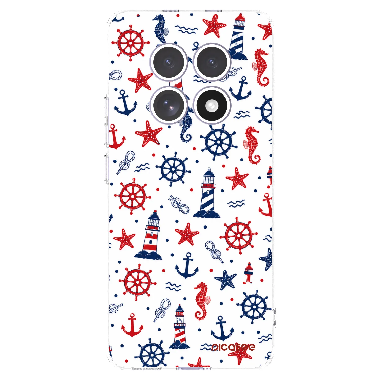 Picasee silikónový prehľadný obal pre Xiaomi Redmi Note 15 - Sailor Vibes