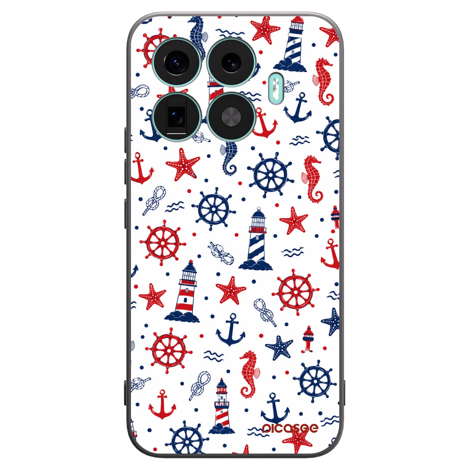 Picasee silikónový čierny obal pre Xiaomi 17T Pro - Sailor Vibes